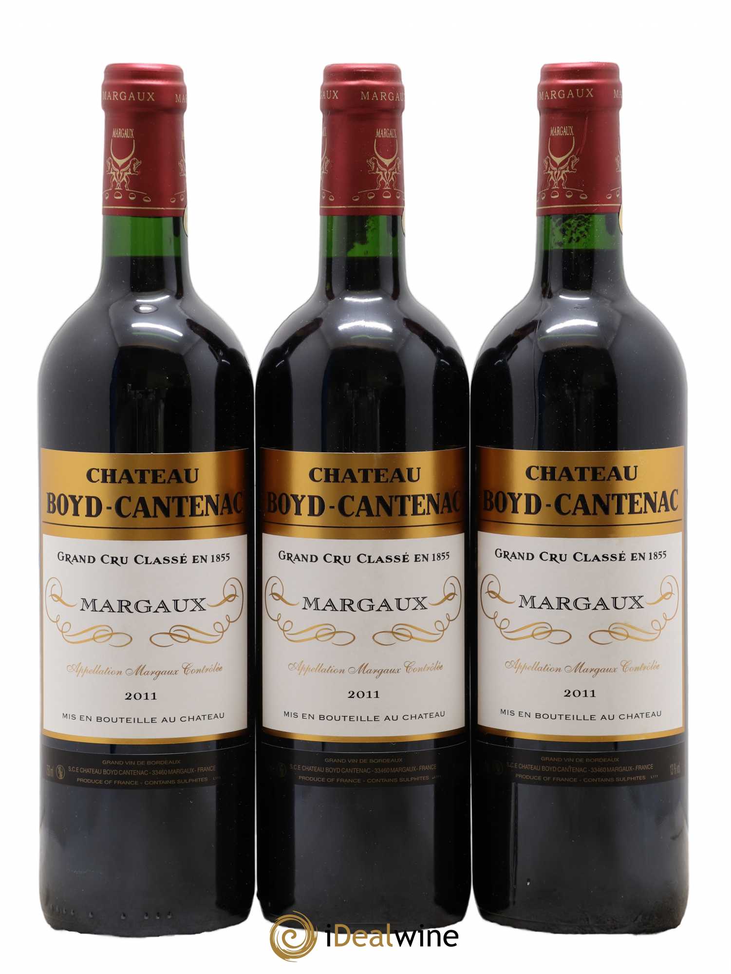Château Boyd Cantenac 3ème Grand Cru Classé 2011 - Lot de 6 bouteilles - 2
