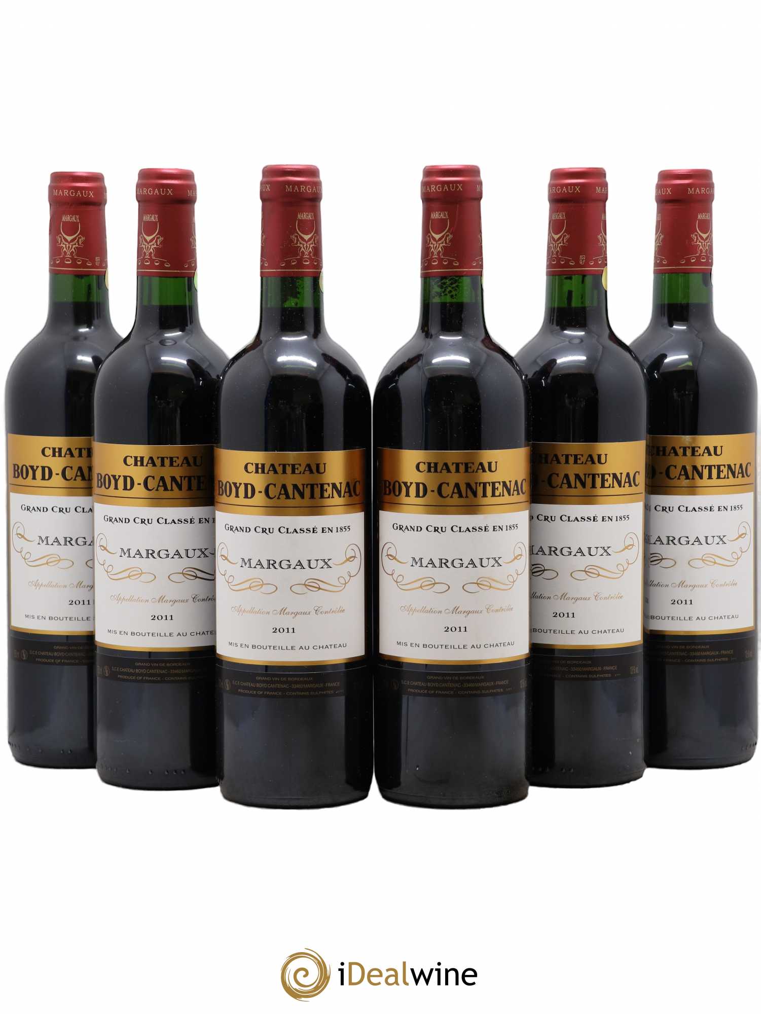 Château Boyd Cantenac 3ème Grand Cru Classé 2011 - Lot de 6 bouteilles - 0