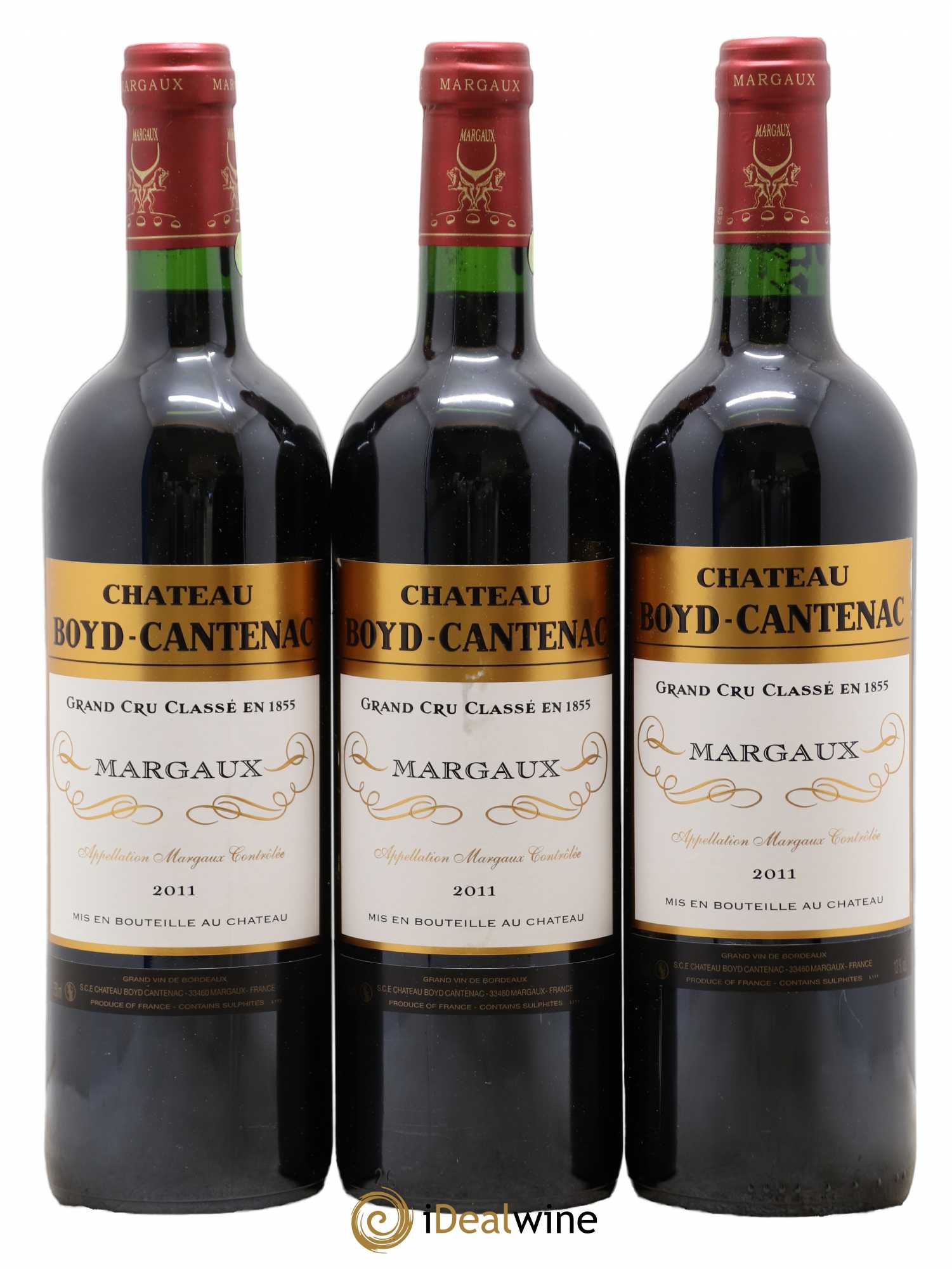Château Boyd Cantenac 3ème Grand Cru Classé 2011 - Lot de 6 bouteilles - 2