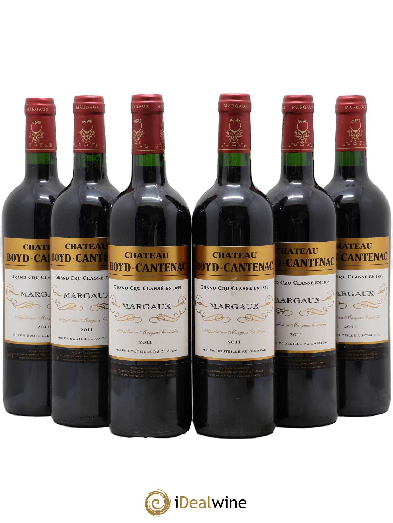 Château Boyd Cantenac 3ème Grand Cru Classé 2011 - Lot de 6 bouteilles - 0