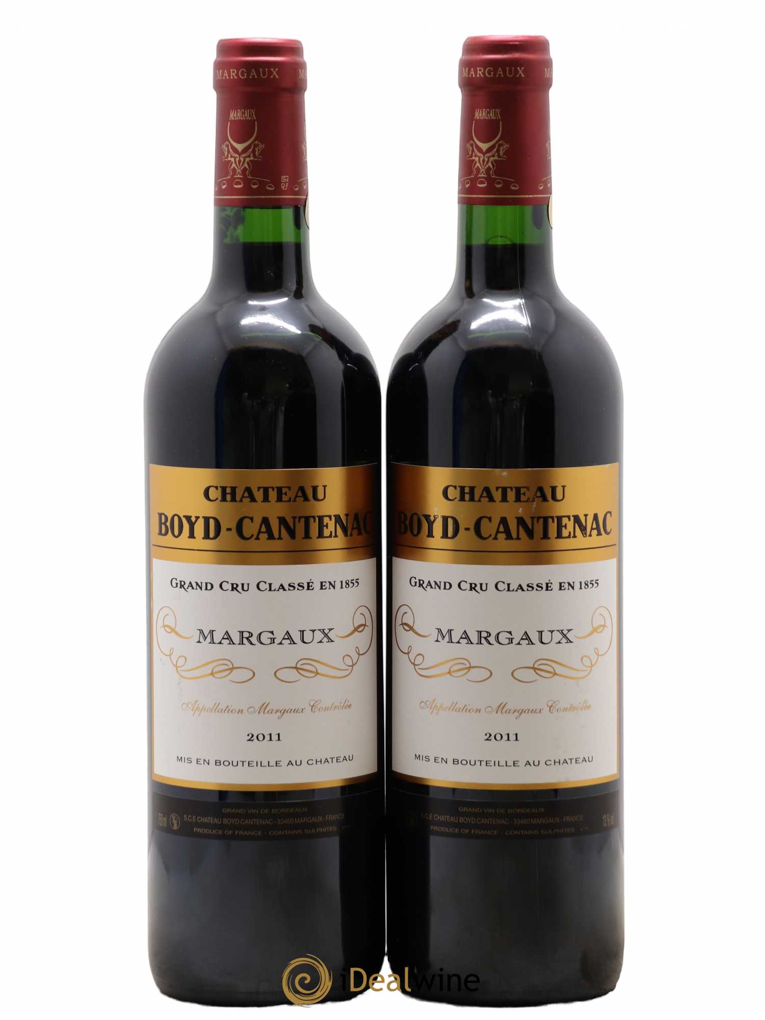 Château Boyd Cantenac 3ème Grand Cru Classé 2011 - Lot de 2 bouteilles - 0