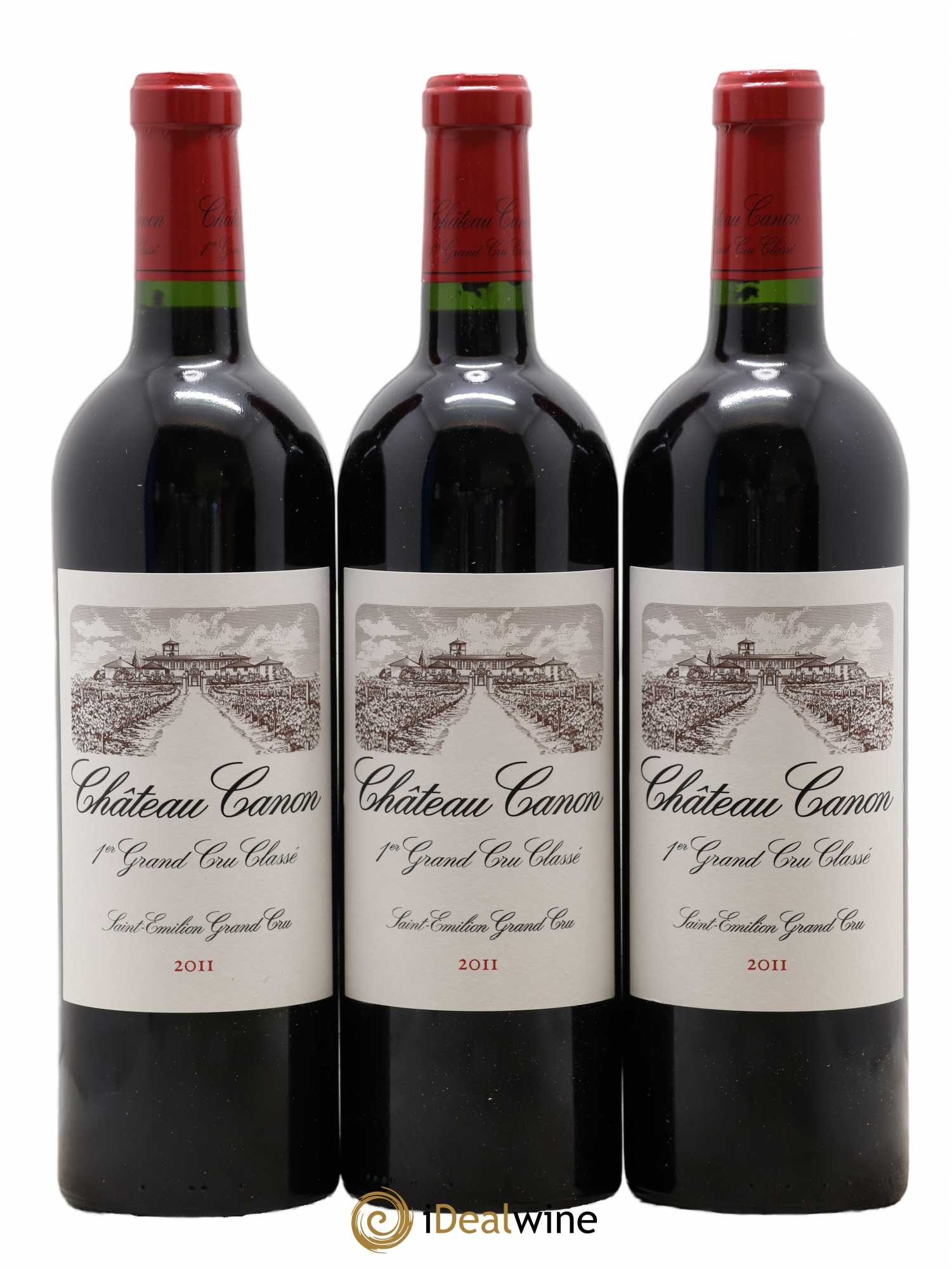 Château Canon 1er Grand Cru Classé B 2011 - Lot de 6 bouteilles - 1