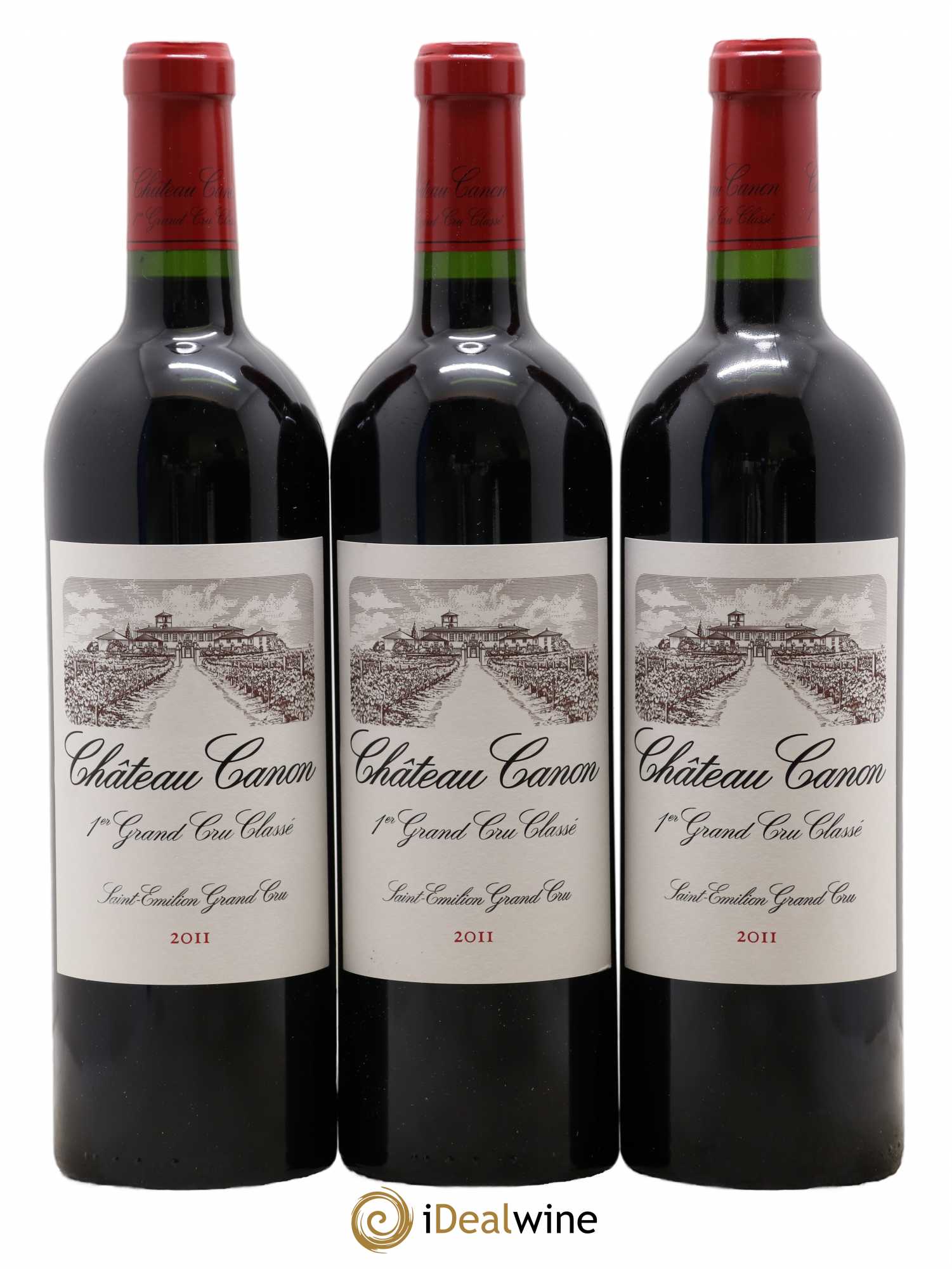Château Canon 1er Grand Cru Classé B 2011 - Lot de 6 bouteilles - 2