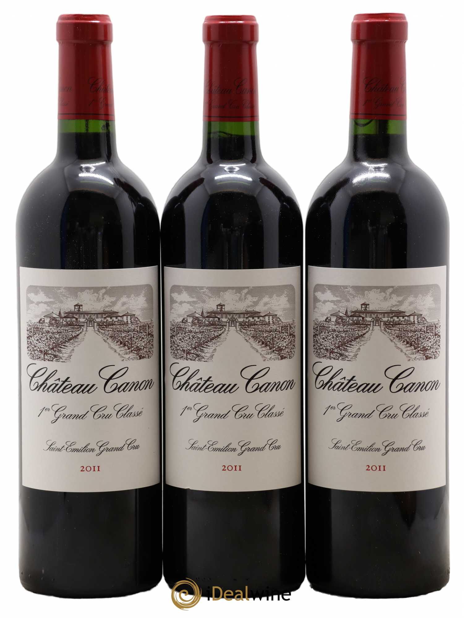 Château Canon 1er Grand Cru Classé B 2011 - Lot de 6 bouteilles - 1