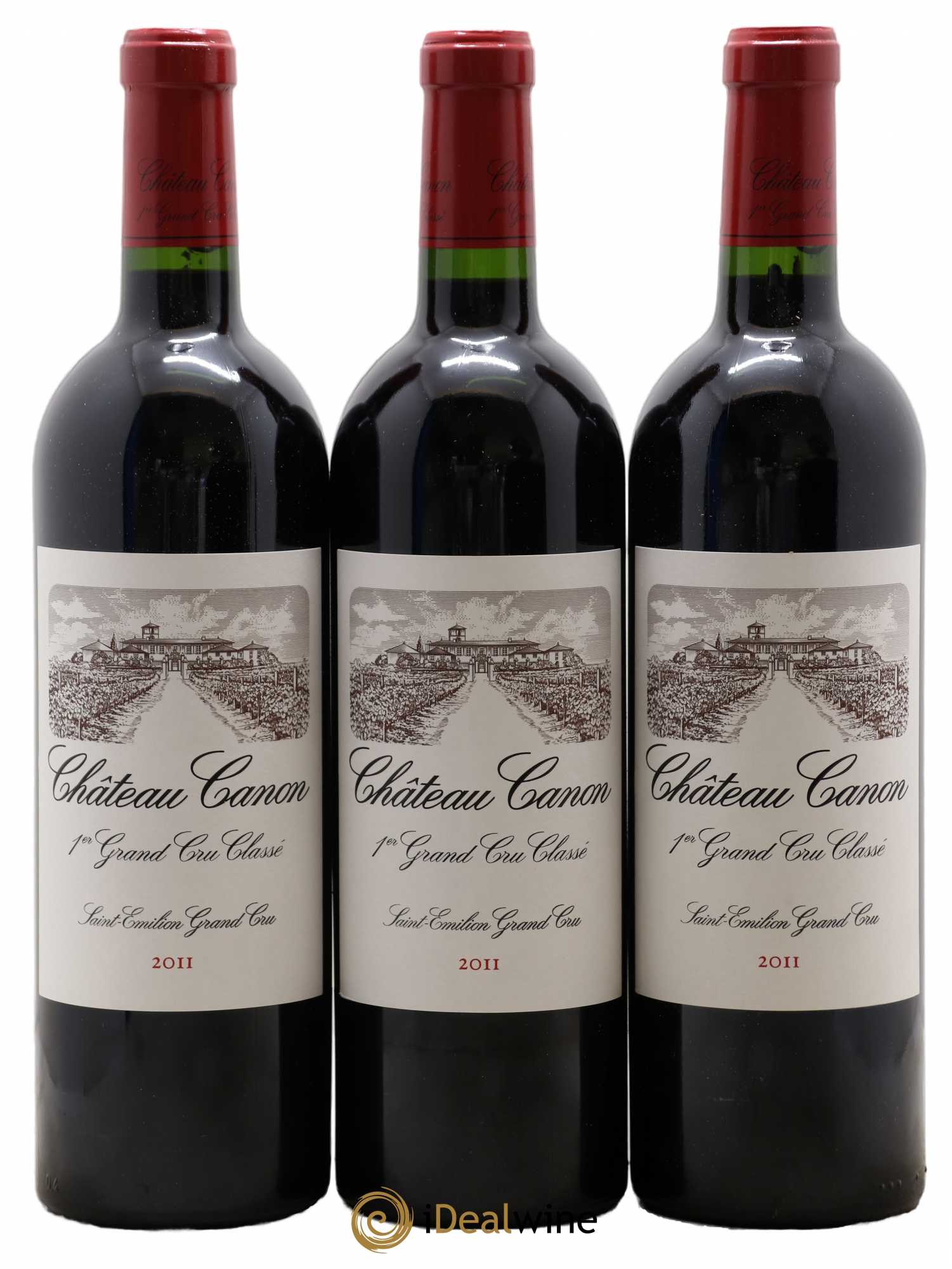 Château Canon 1er Grand Cru Classé B 2011 - Lot de 6 bouteilles - 2