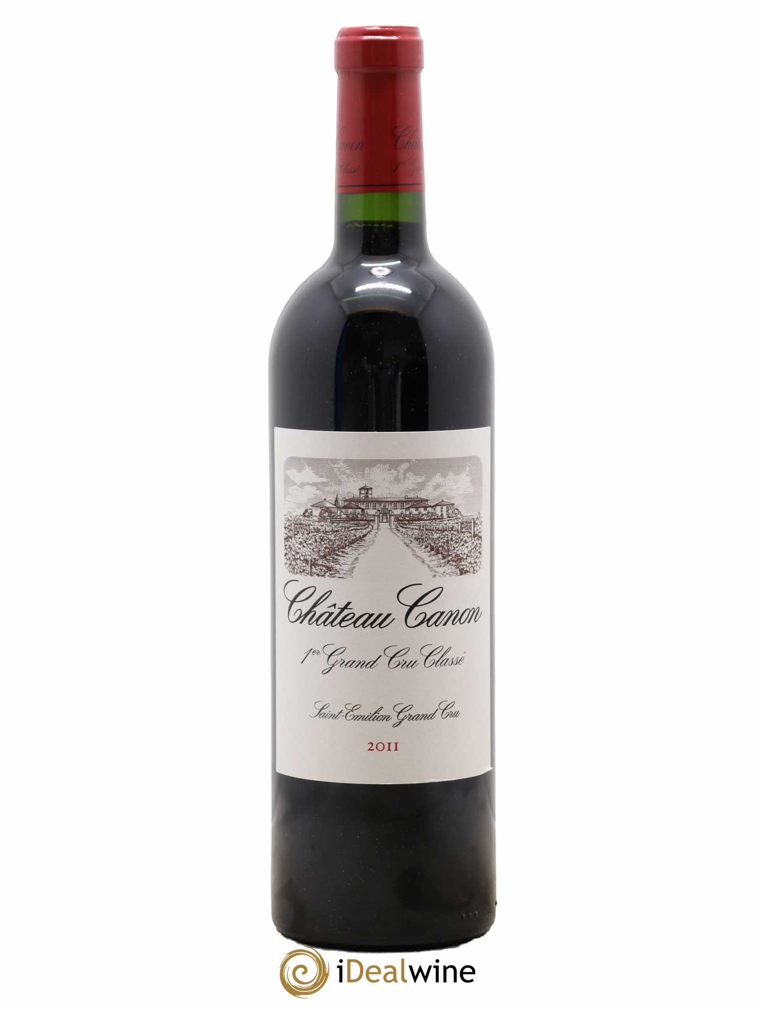 Château Canon 1er Grand Cru Classé B 2011 - Lot de 1 bouteille - 0