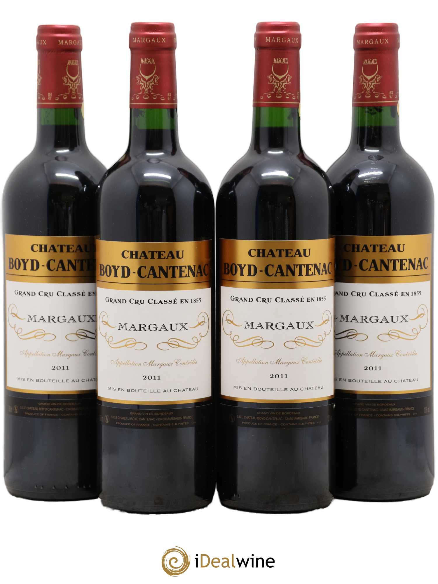 Château Boyd Cantenac 3ème Grand Cru Classé 2011 - Lot de 4 bouteilles - 0
