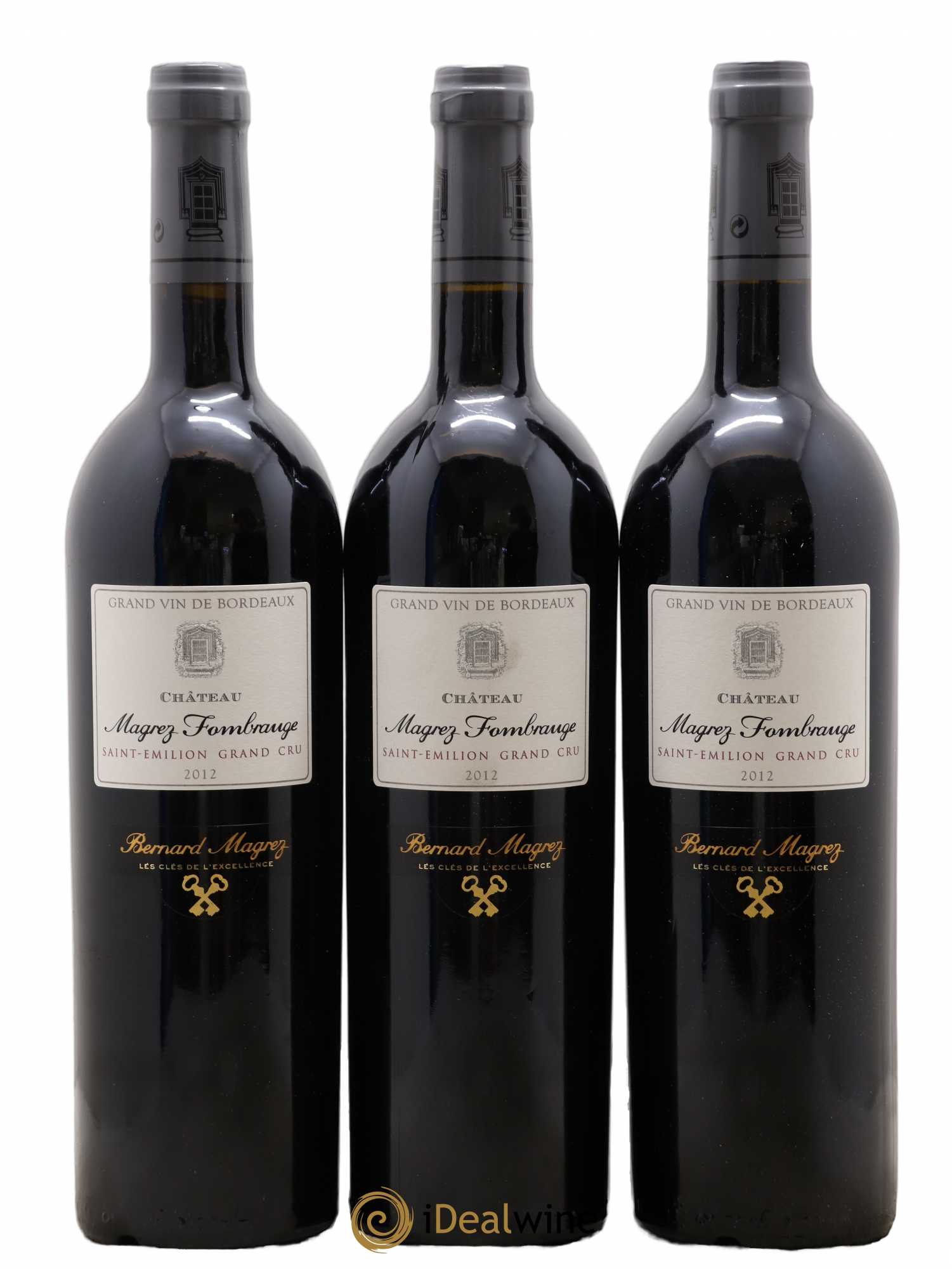 Château Magrez Fombrauge 2012 - Lot de 3 bouteilles - 0