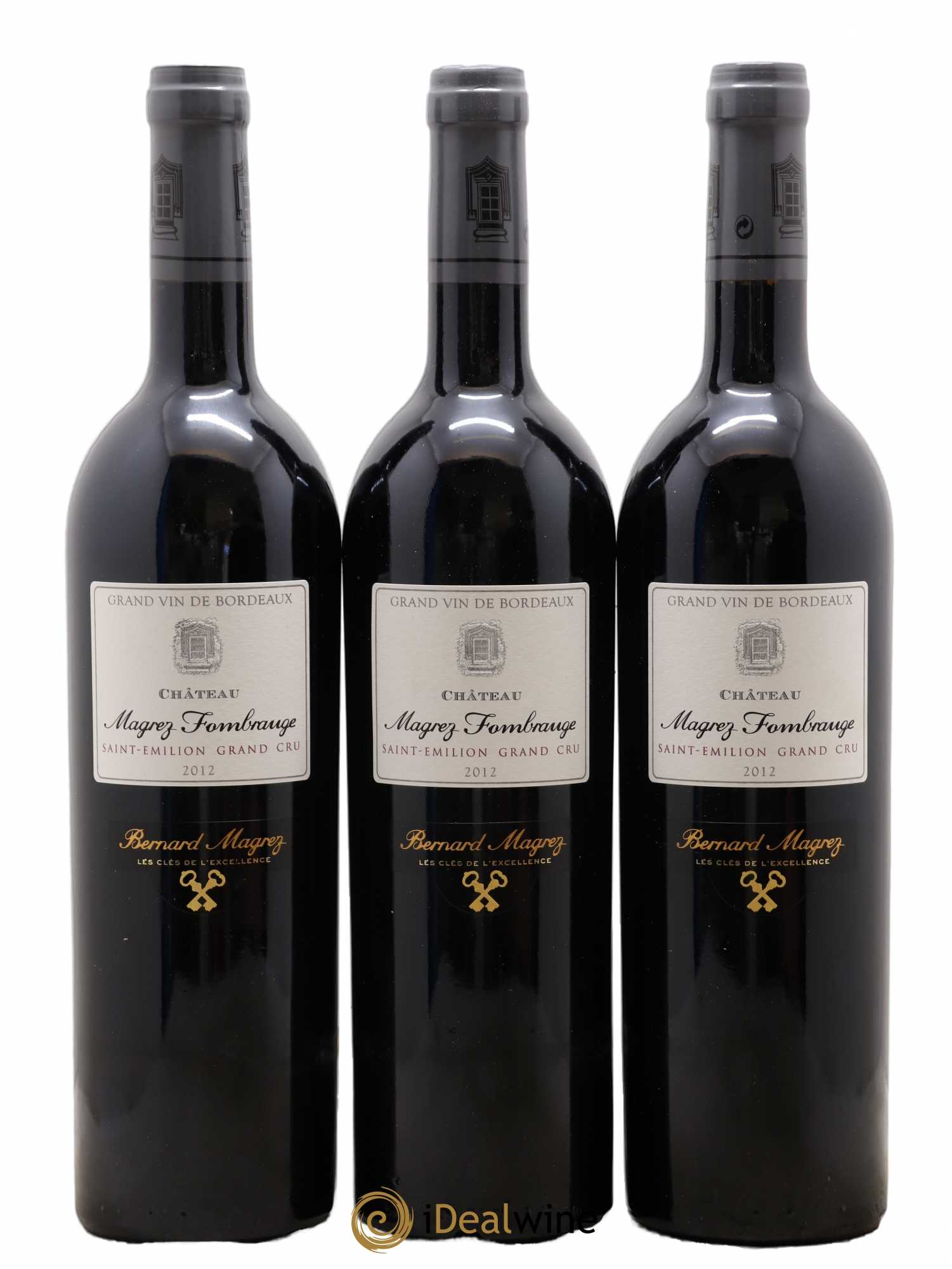 Château Magrez Fombrauge 2012 - Lot de 3 bouteilles - 0