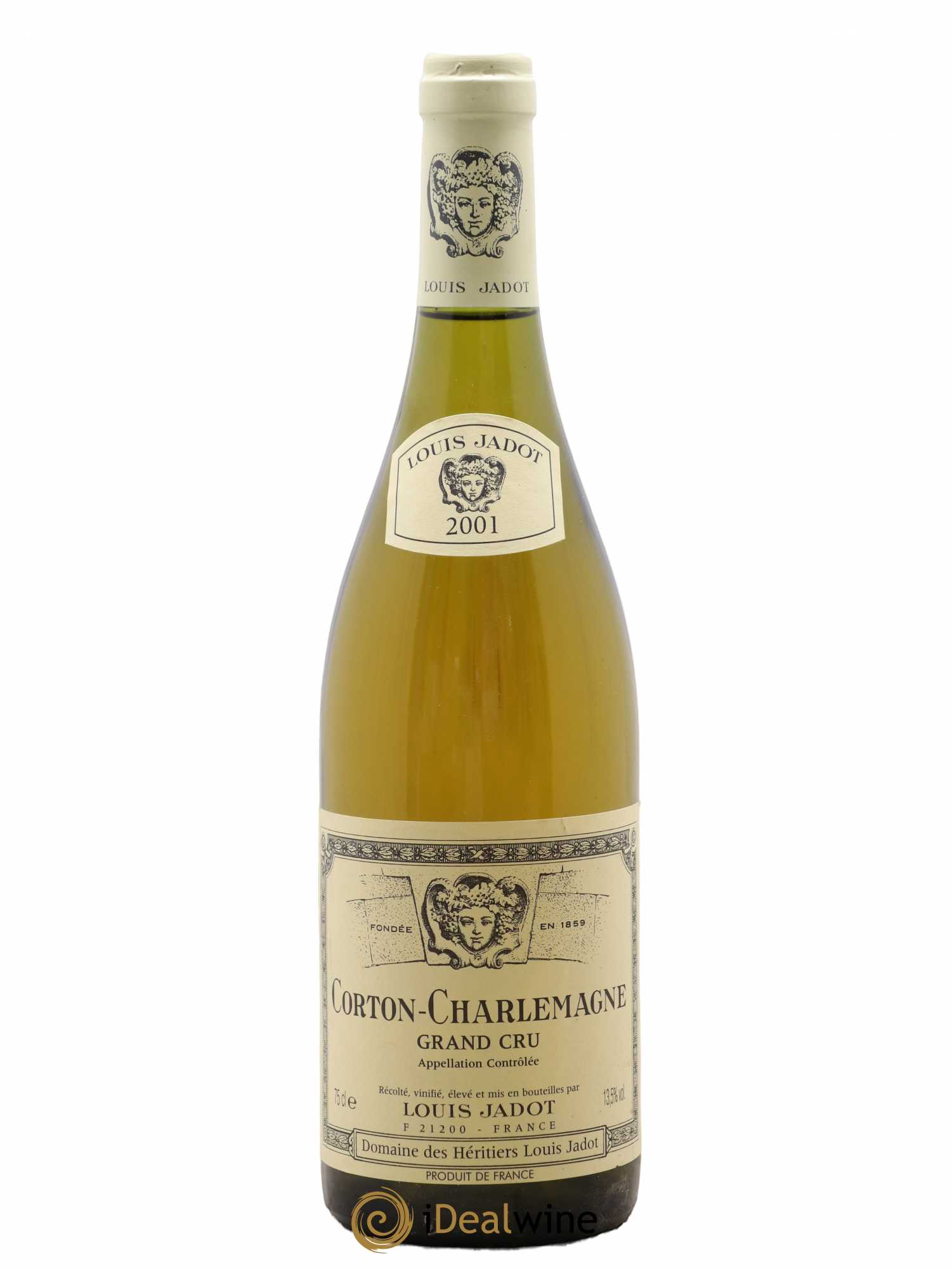 Corton-Charlemagne Grand Cru Maison Louis Jadot 2001 - Lot de 1 bouteille - 0