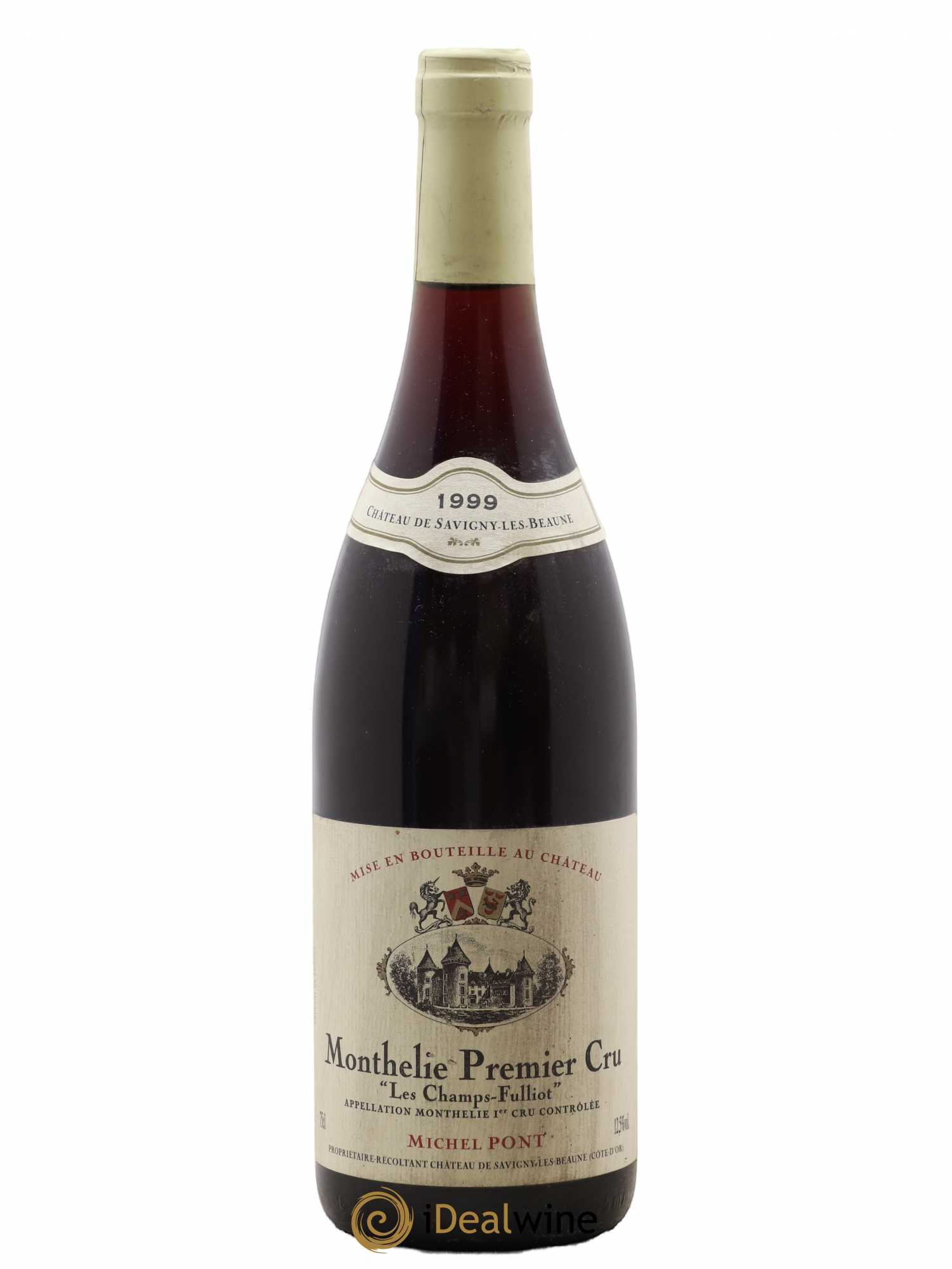 Monthélie 1er Cru Champs Fulliot Domaine Michel Pont 1999 - Posten von 1 Flasche - 0