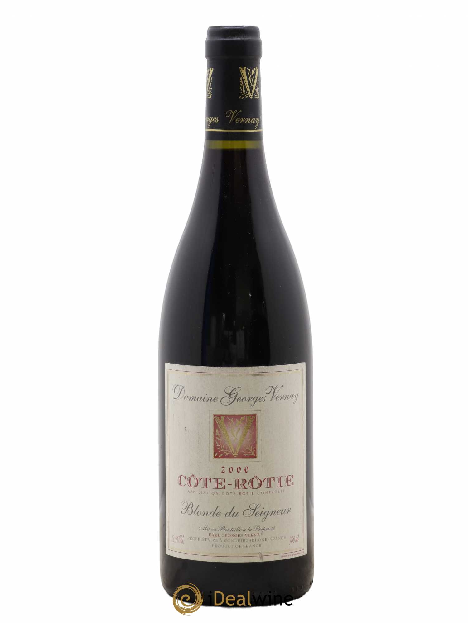 Côte-Rôtie Blonde du Seigneur Georges Vernay 2000 - Lot de 1 bouteille - 0
