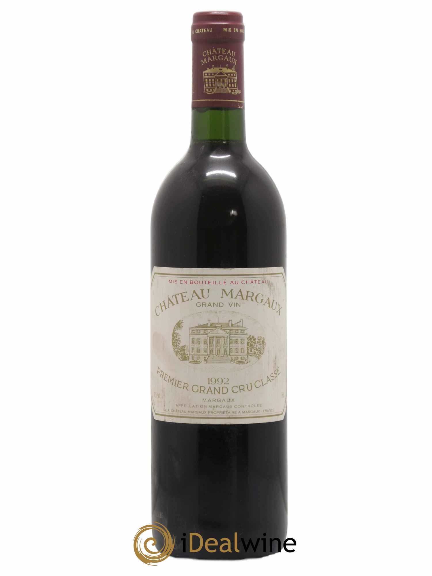 Château Margaux 1er Grand Cru Classé 1992 - Lot de 1 bouteille - 0