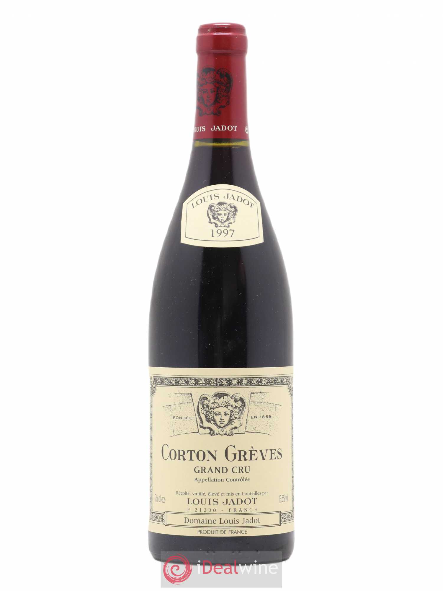 Corton Grand Cru Grèves Louis Jadot (Domaine) 1997 - Lot de 1 bouteille - 0