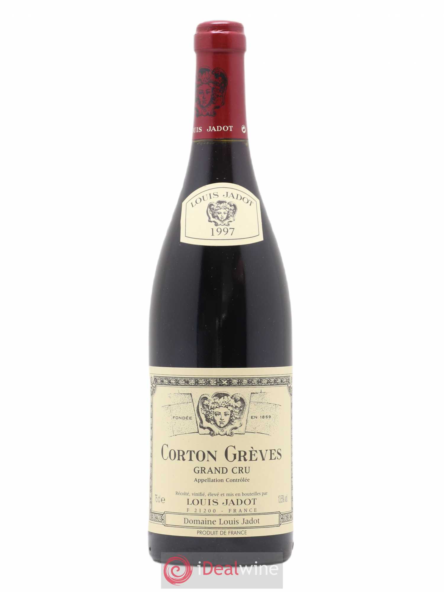 Corton Grand Cru Grèves Louis Jadot (Domaine) 1997 - Lot de 1 bouteille - 0