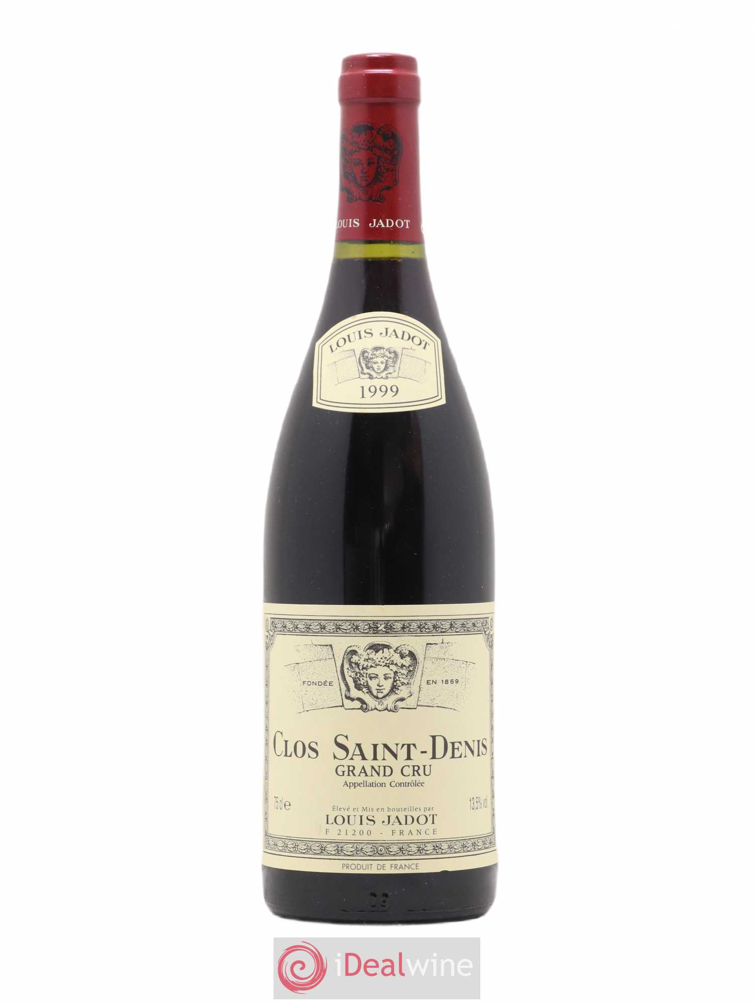 Clos Saint-Denis Grand Cru Louis Jadot 1999 - Lot de 1 bouteille - 0