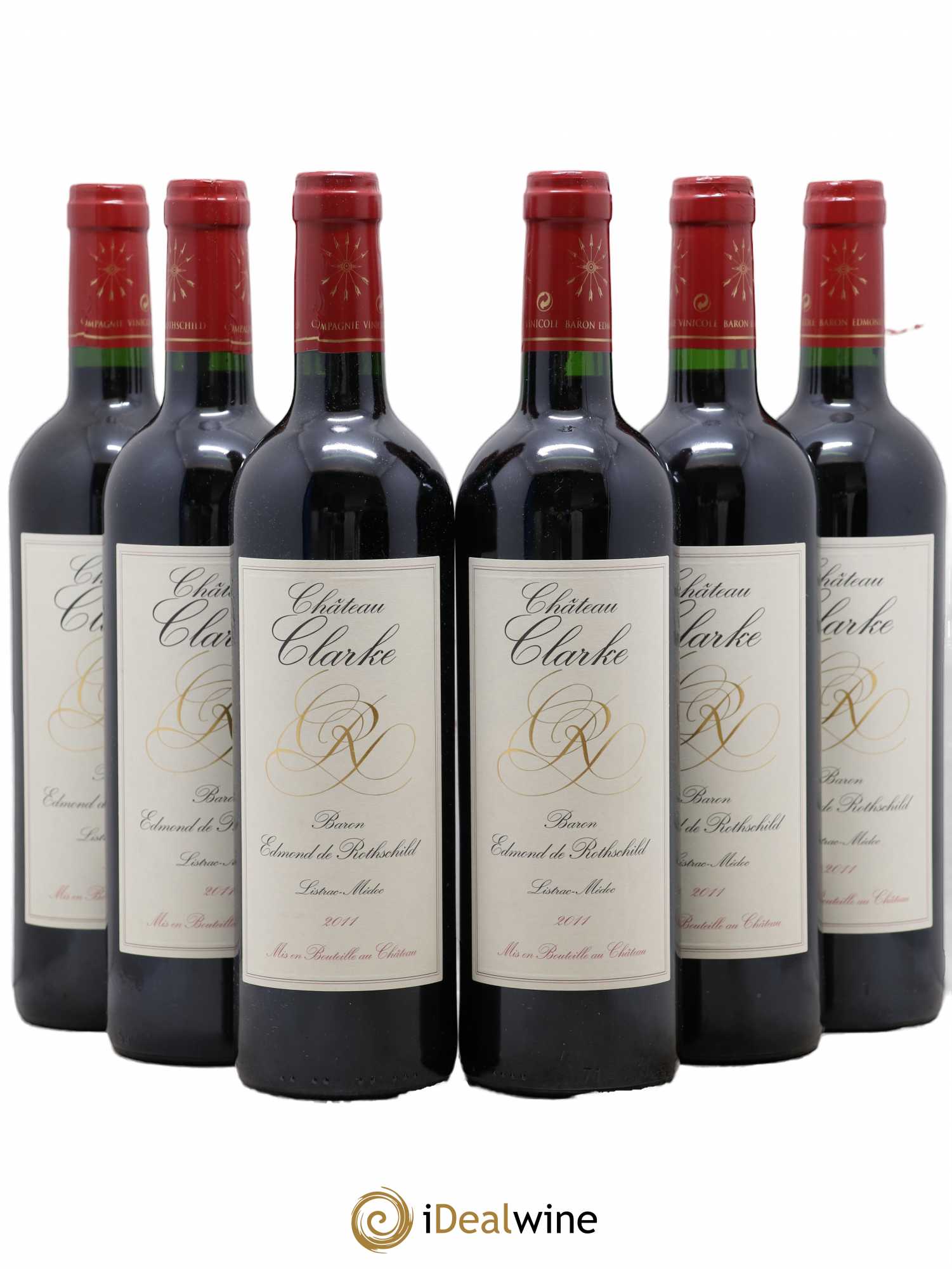 Château Clarke 2011 - Lot de 6 bouteilles - 0