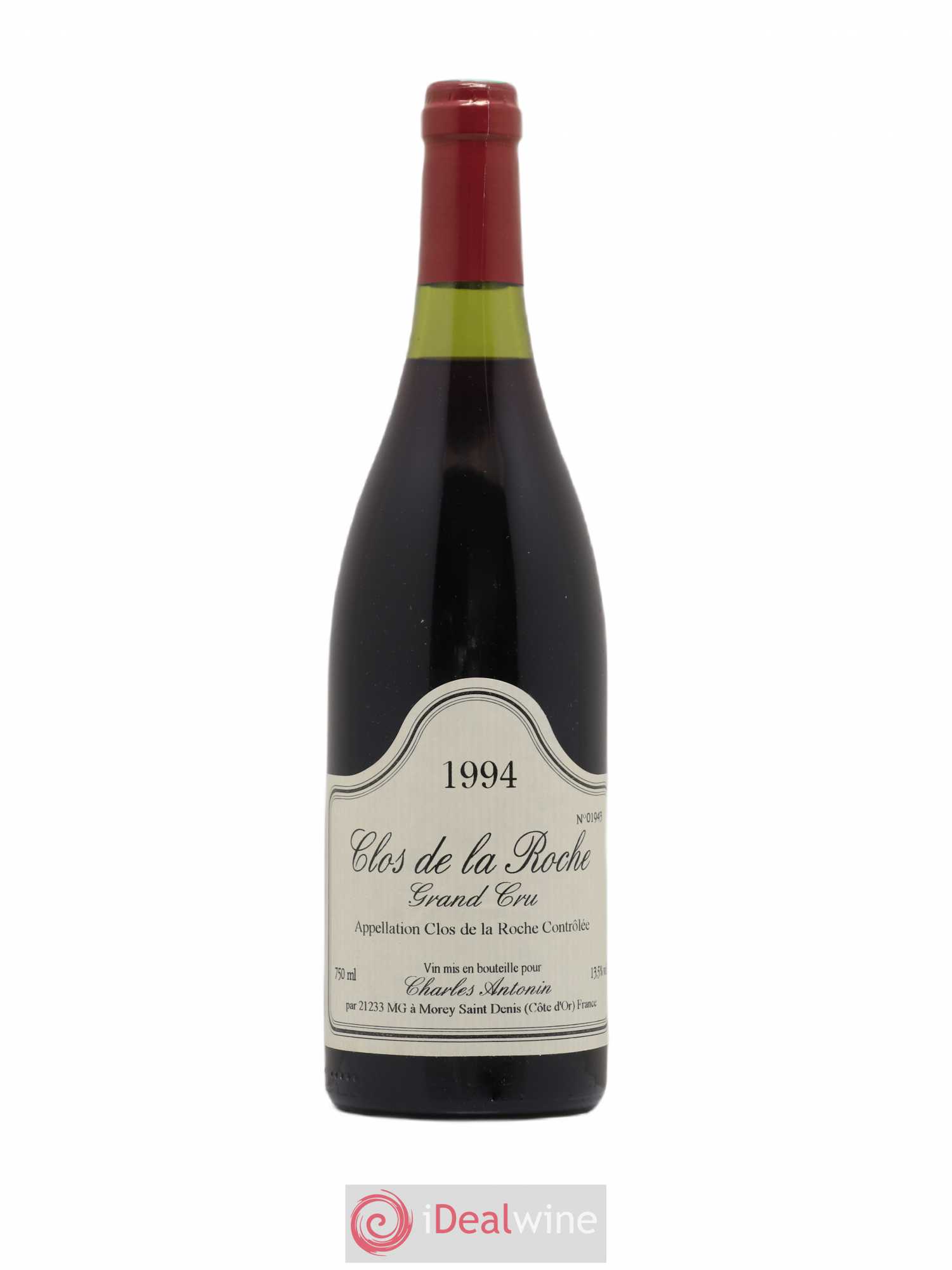Clos de la Roche Grand Cru Charles Antonin 1994 - Lot de 1 bouteille - 0