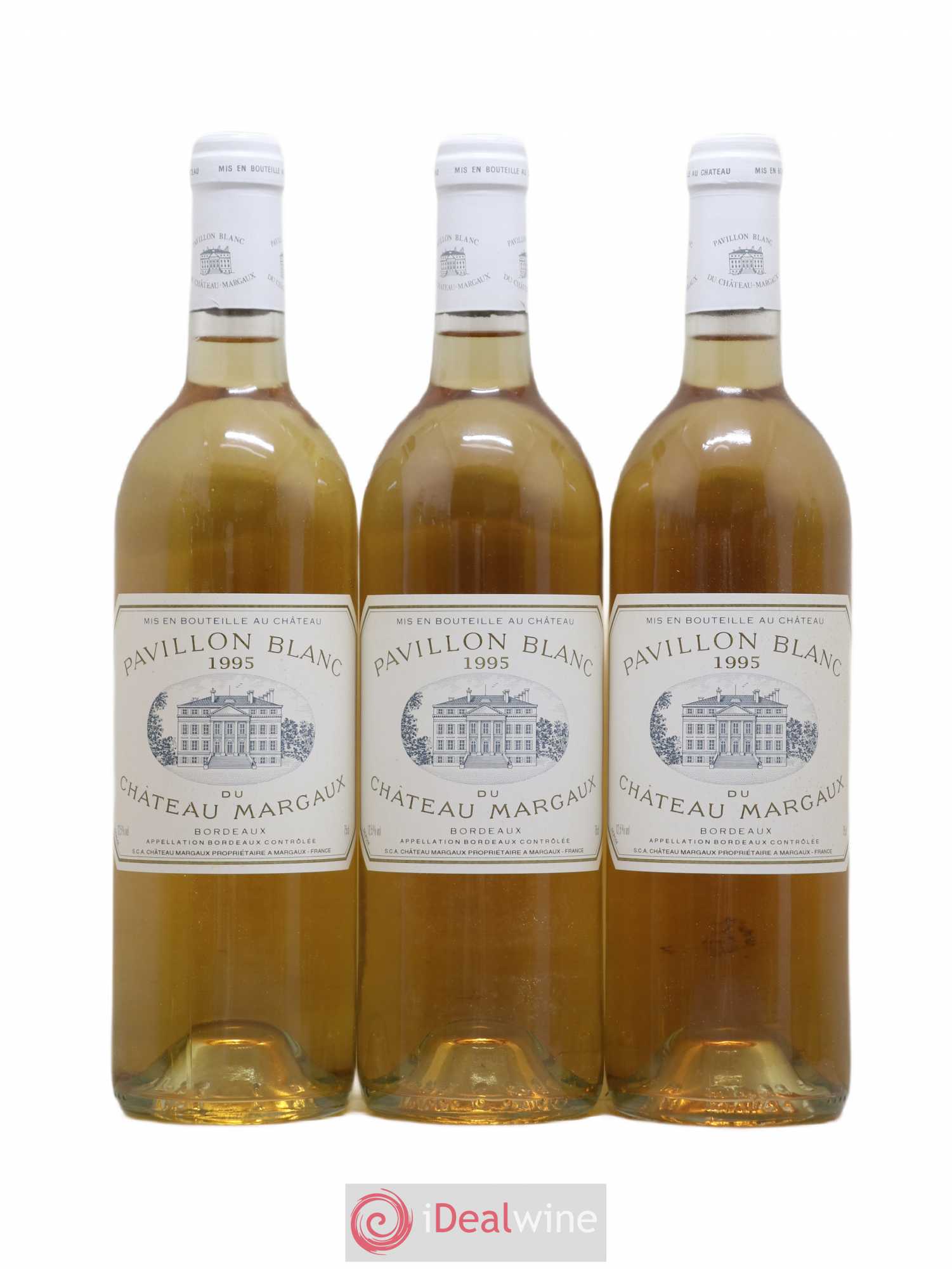 Pavillon Blanc du Château Margaux 1995 - Lot de 12 bouteilles - 2