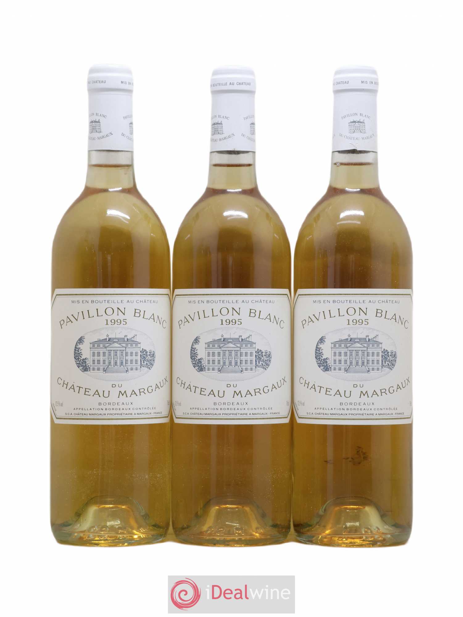 Pavillon Blanc du Château Margaux 1995 - Lot de 12 bouteilles - 3