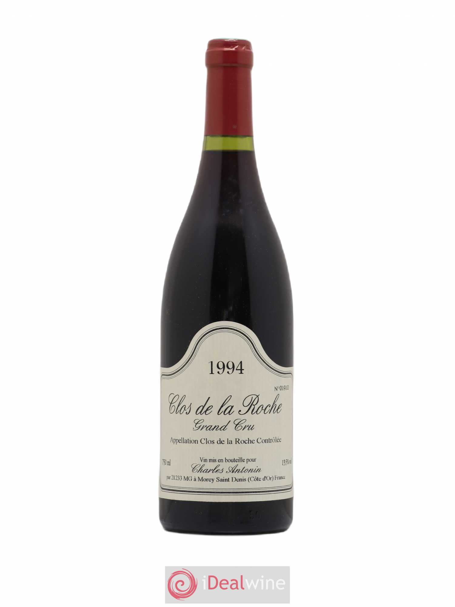 Clos de la Roche Grand Cru Charles Antonin 1994 - Lot de 1 bouteille - 0