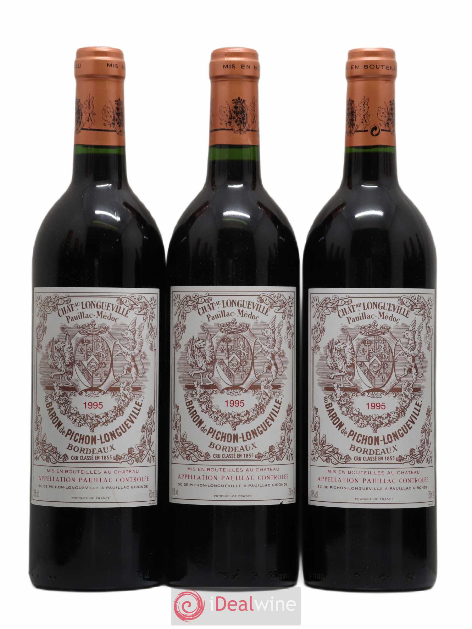Pichon Longueville Baron 2ème Grand Cru Classé 1995 - Lot de 12 bouteilles - 2