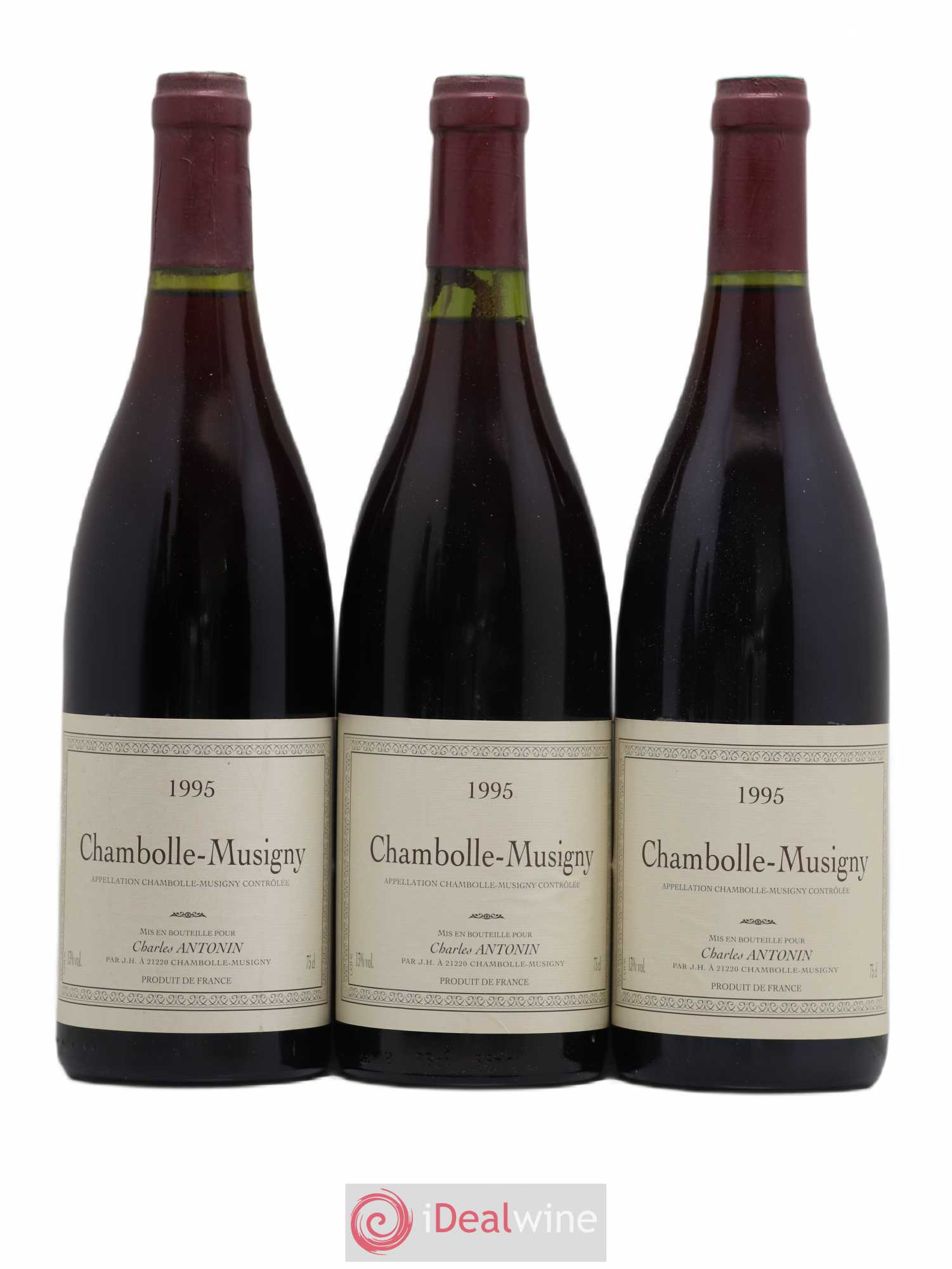 Chambolle-Musigny Charles Antonin 1995 - Lot de 6 bouteilles - 2