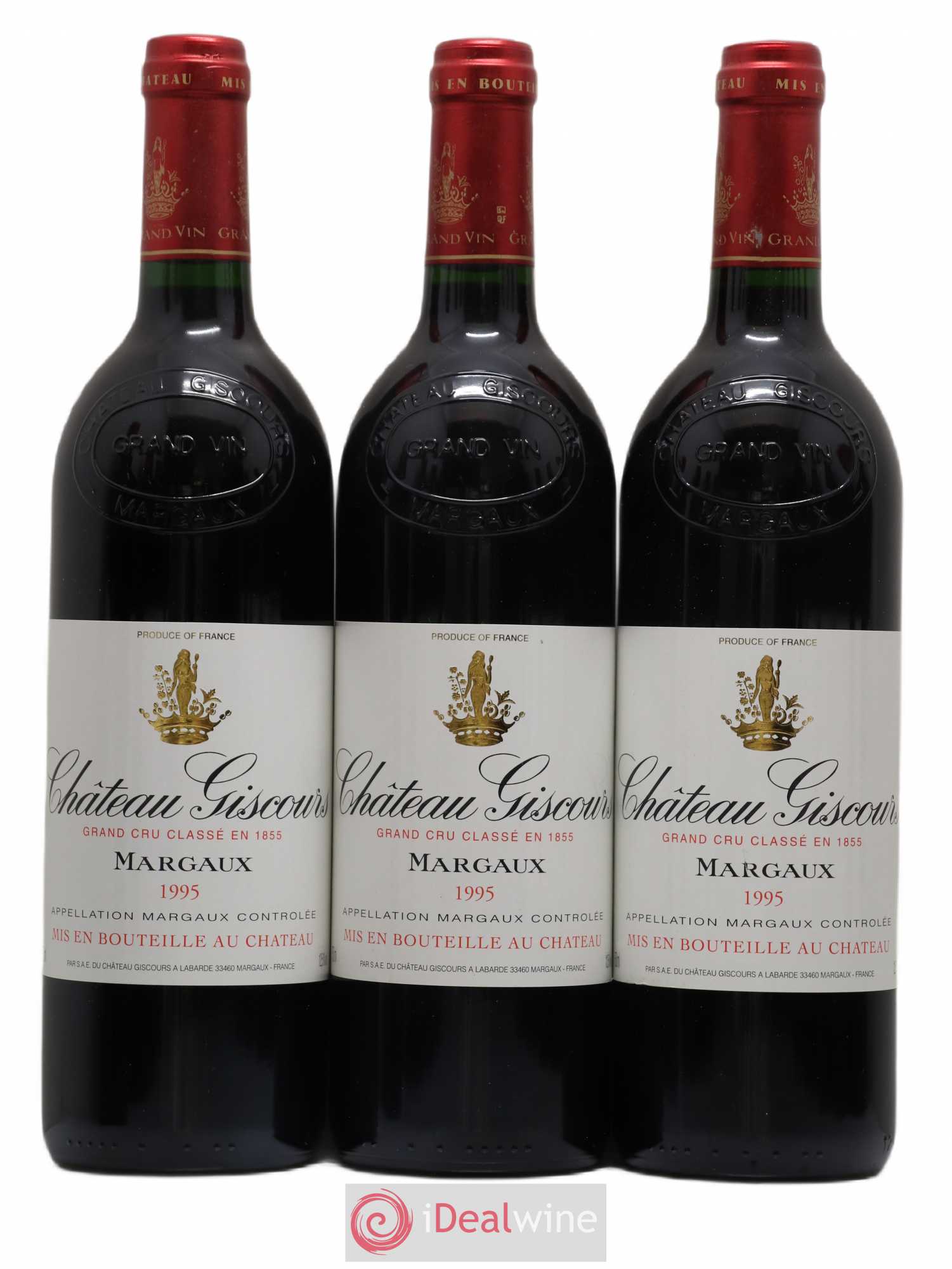 Château Giscours 3ème Grand Cru Classé 1995 - Lot de 12 bouteilles - 1