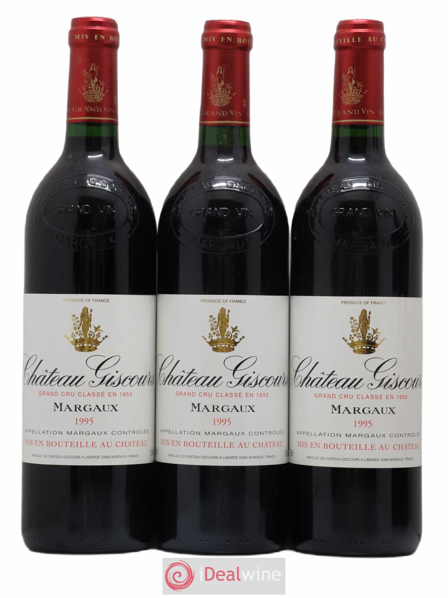 Château Giscours 3ème Grand Cru Classé 1995 - Lot de 12 bouteilles - 3