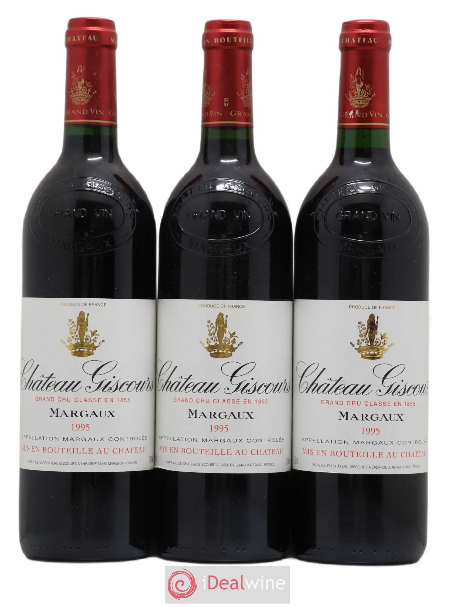 Château Giscours 3ème Grand Cru Classé 1995 - Lot de 12 bouteilles - 4