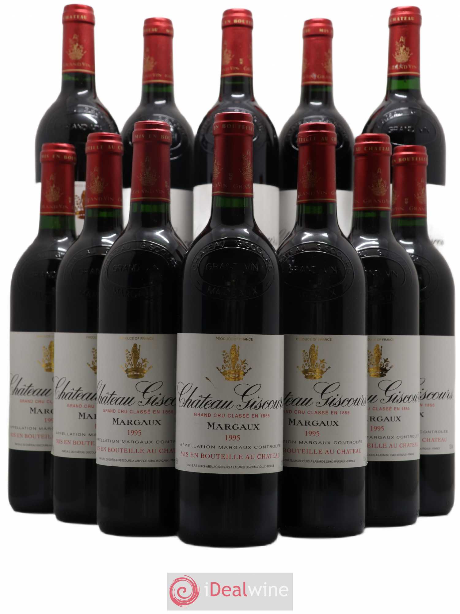Château Giscours 3ème Grand Cru Classé 1995 - Lot de 12 bouteilles - 0