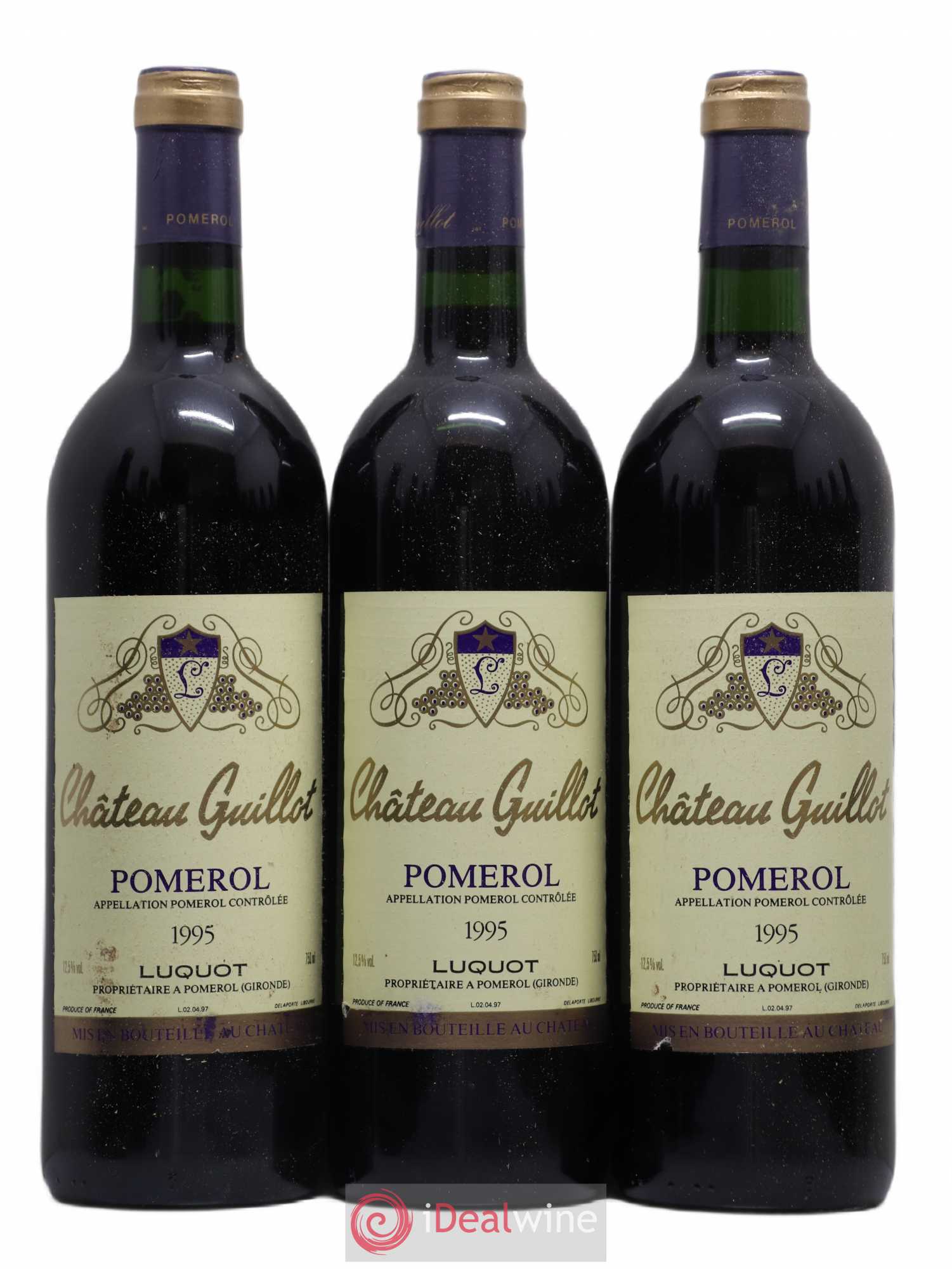 Château Guillot 1995 - Lot de 12 bouteilles - 1