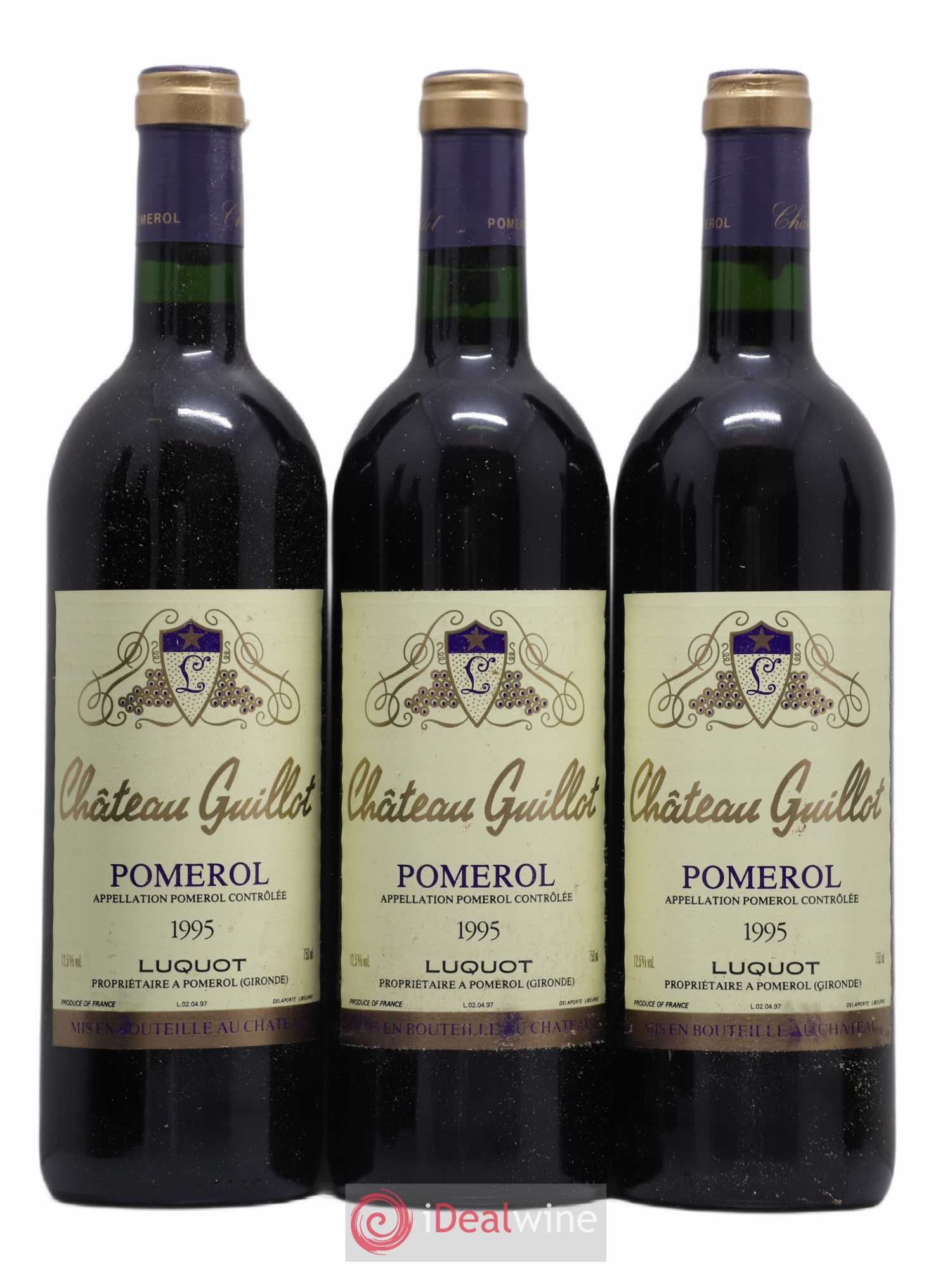 Château Guillot 1995 - Lot de 12 bouteilles - 3