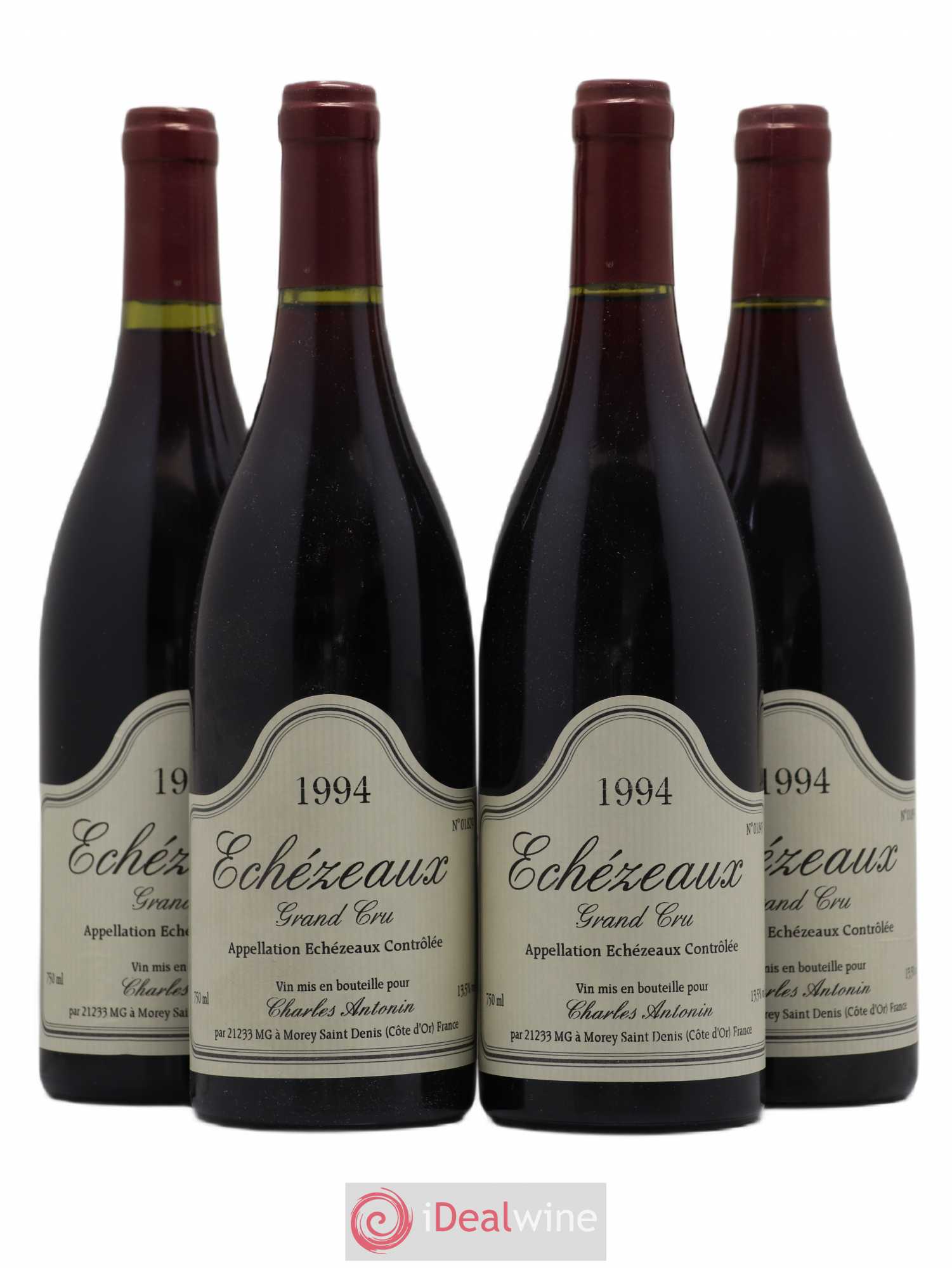Echezeaux Grand Cru Charles Antonin 1994 - Lot de 4 bouteilles - 0