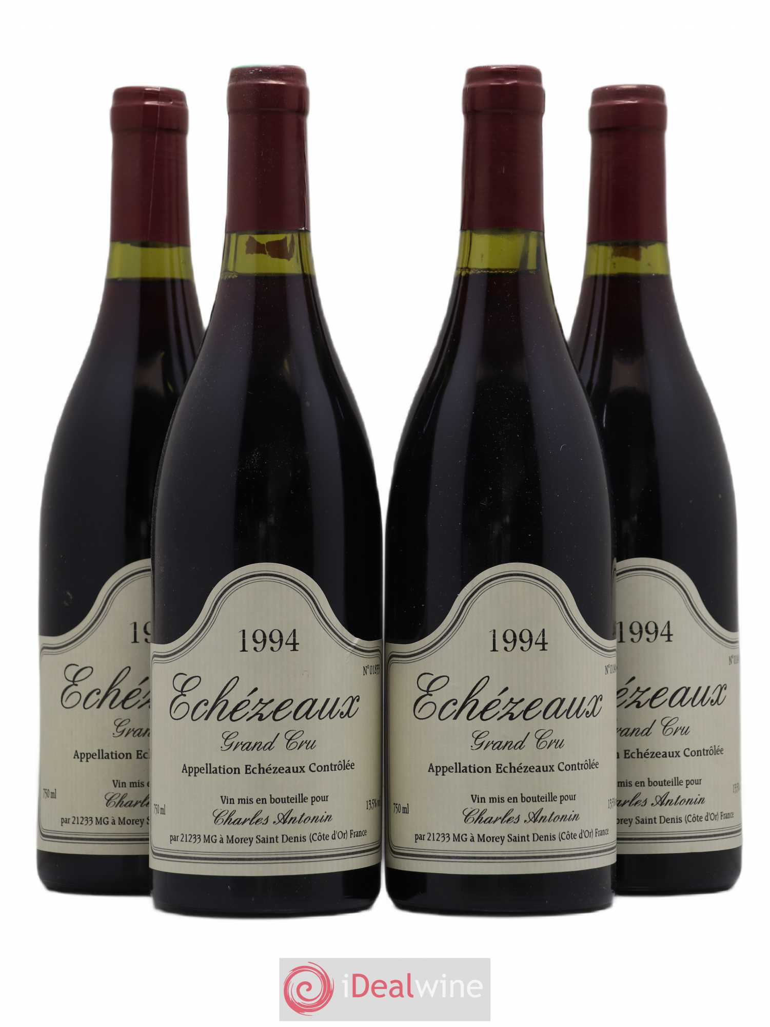 Echezeaux Grand Cru Charles Antonin 1994 - Lot de 4 bouteilles - 0