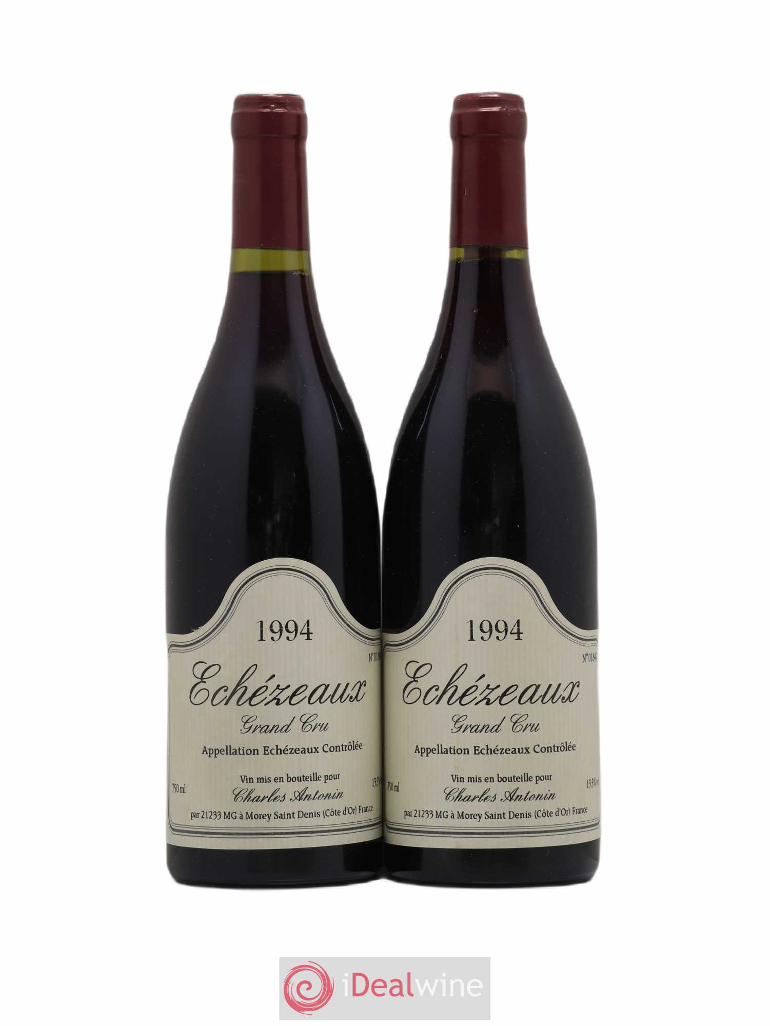 Echezeaux Grand Cru Charles Antonin 1994 - Lot de 2 bouteilles - 0