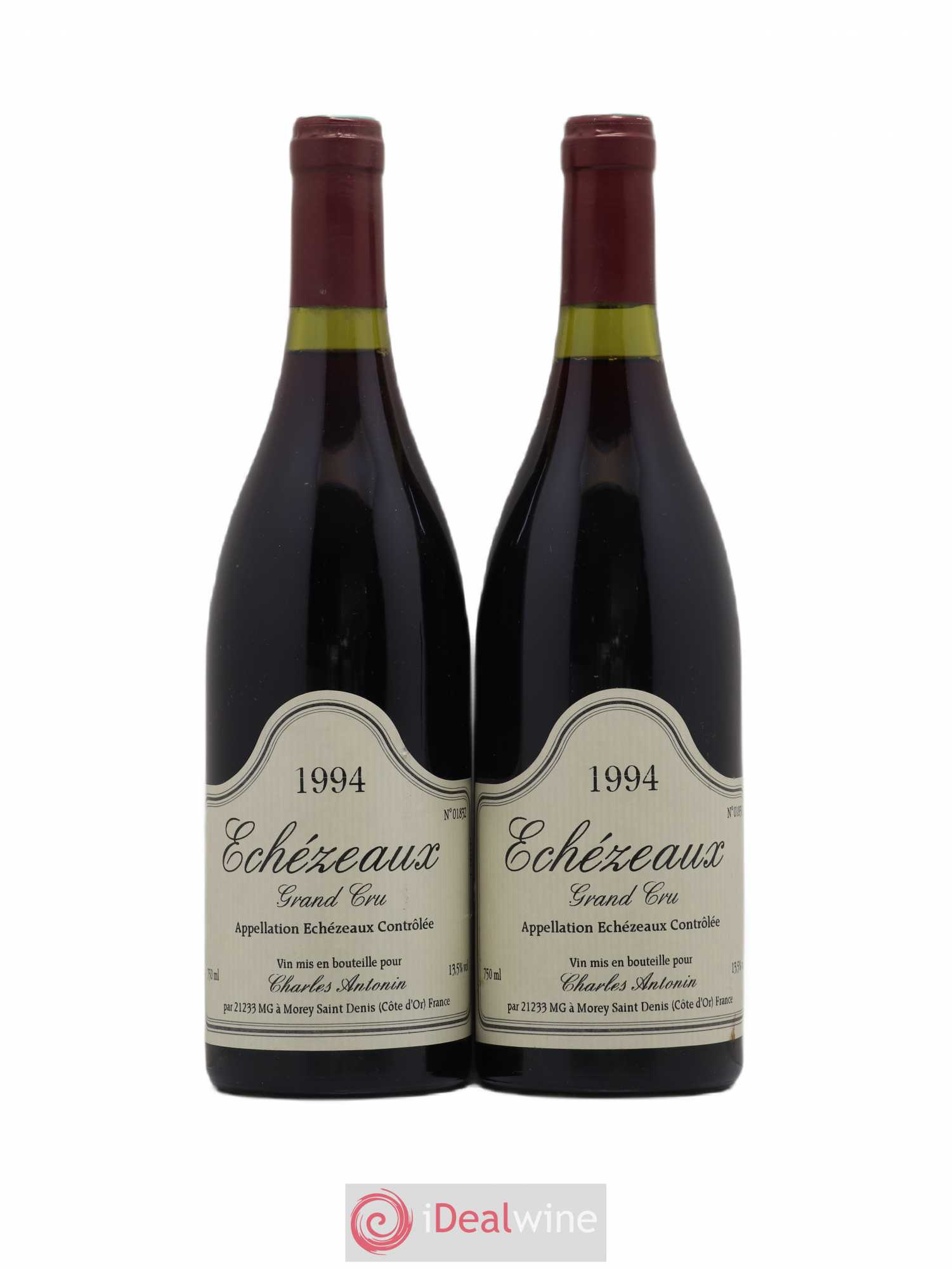 Echezeaux Grand Cru Charles Antonin 1994 - Lot de 2 bouteilles - 0