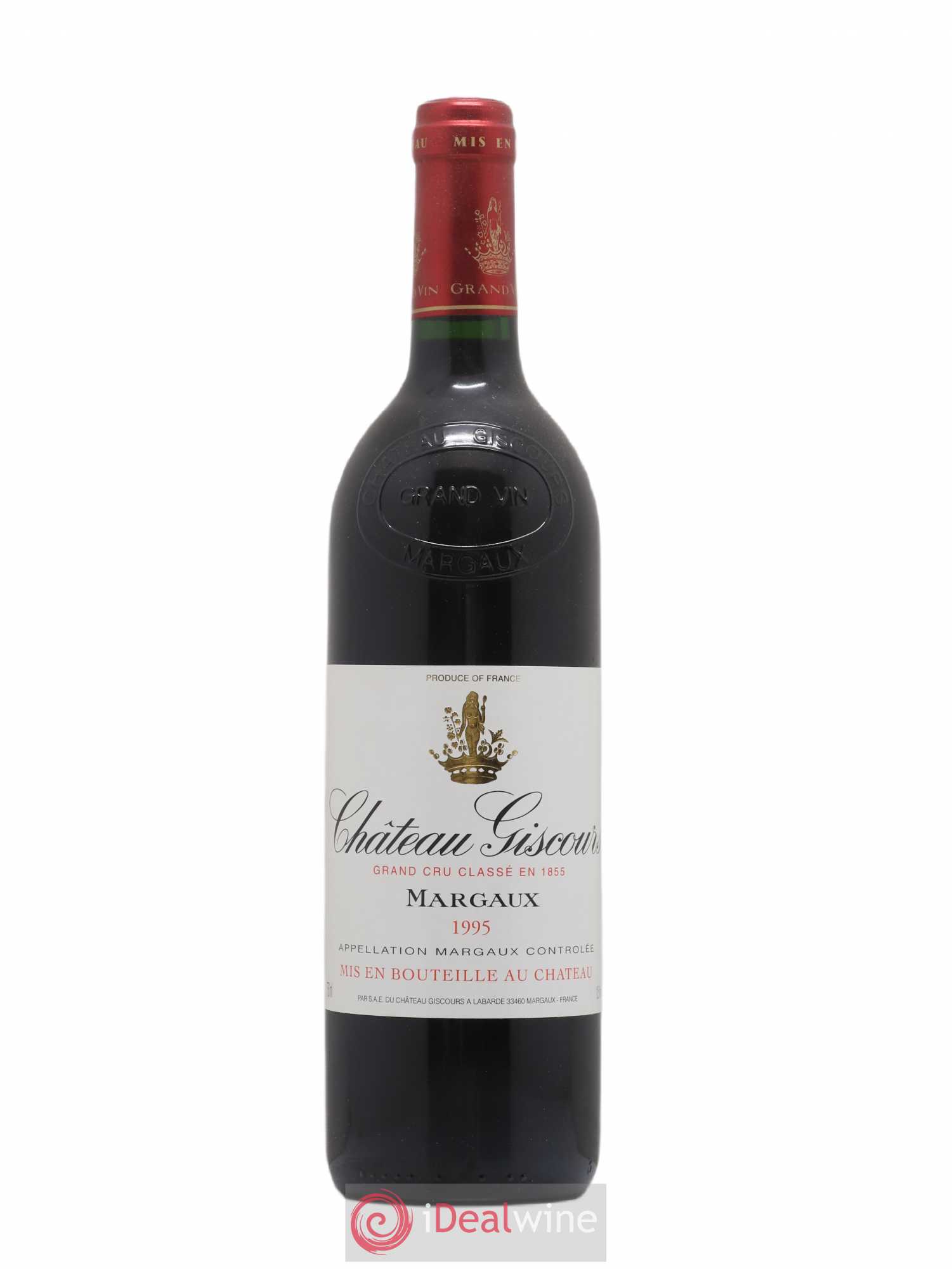 Château Giscours 3ème Grand Cru Classé 1995 - Lot de 1 bouteille - 0