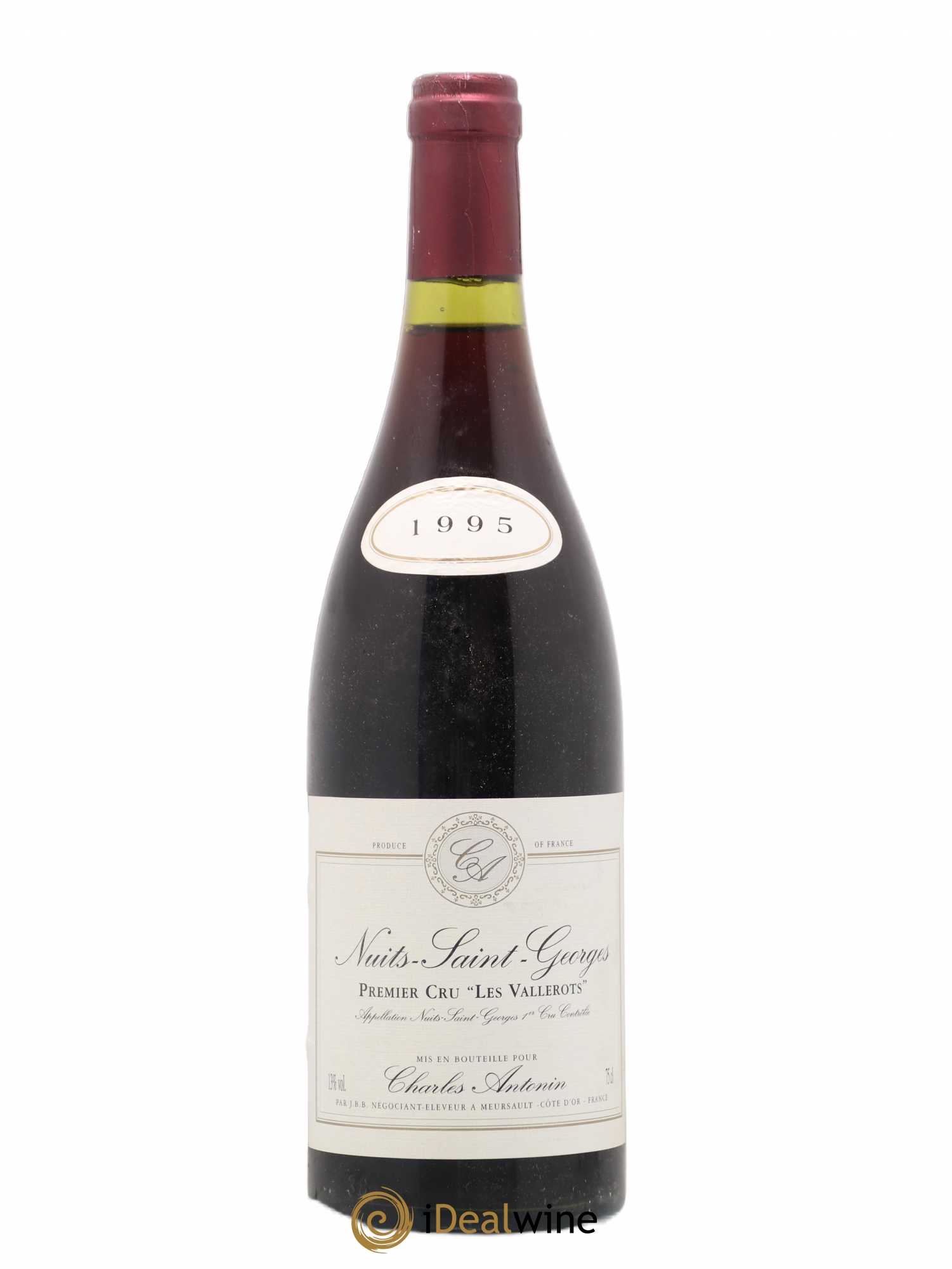 Nuits-Saint-Georges 1er Cru Les Vallerots Charles Antonin 1995 - Lot de 1 bouteille - 0