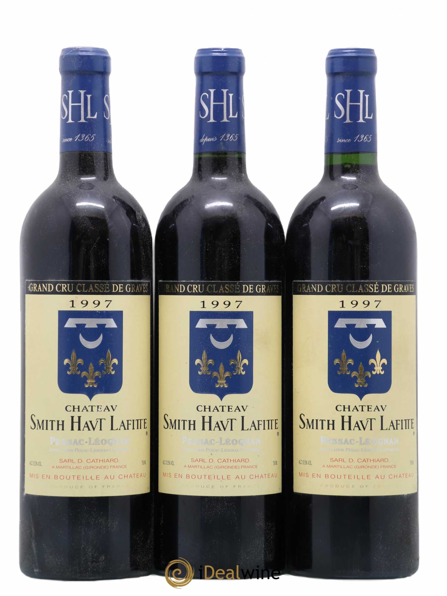 Château Smith Haut Lafitte Cru Classé de Graves 1997 - Lot de 3 bouteilles - 0