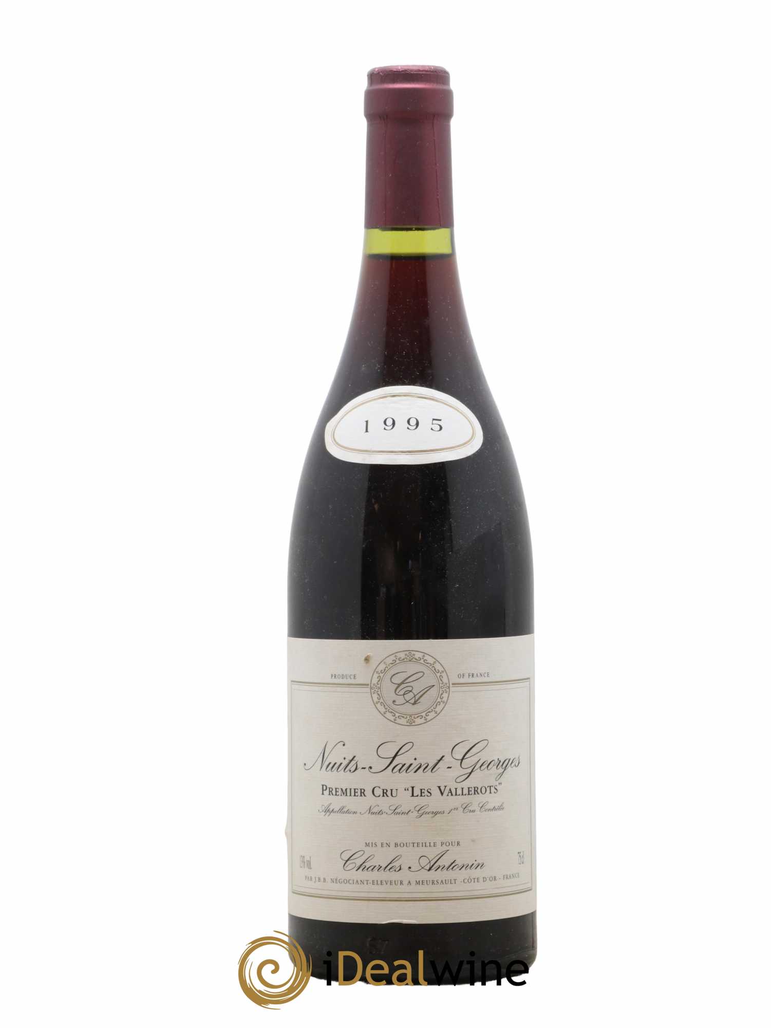 Nuits-Saint-Georges 1er Cru Les Vallerots Charles Antonin 1995 - Lot de 1 bouteille - 0