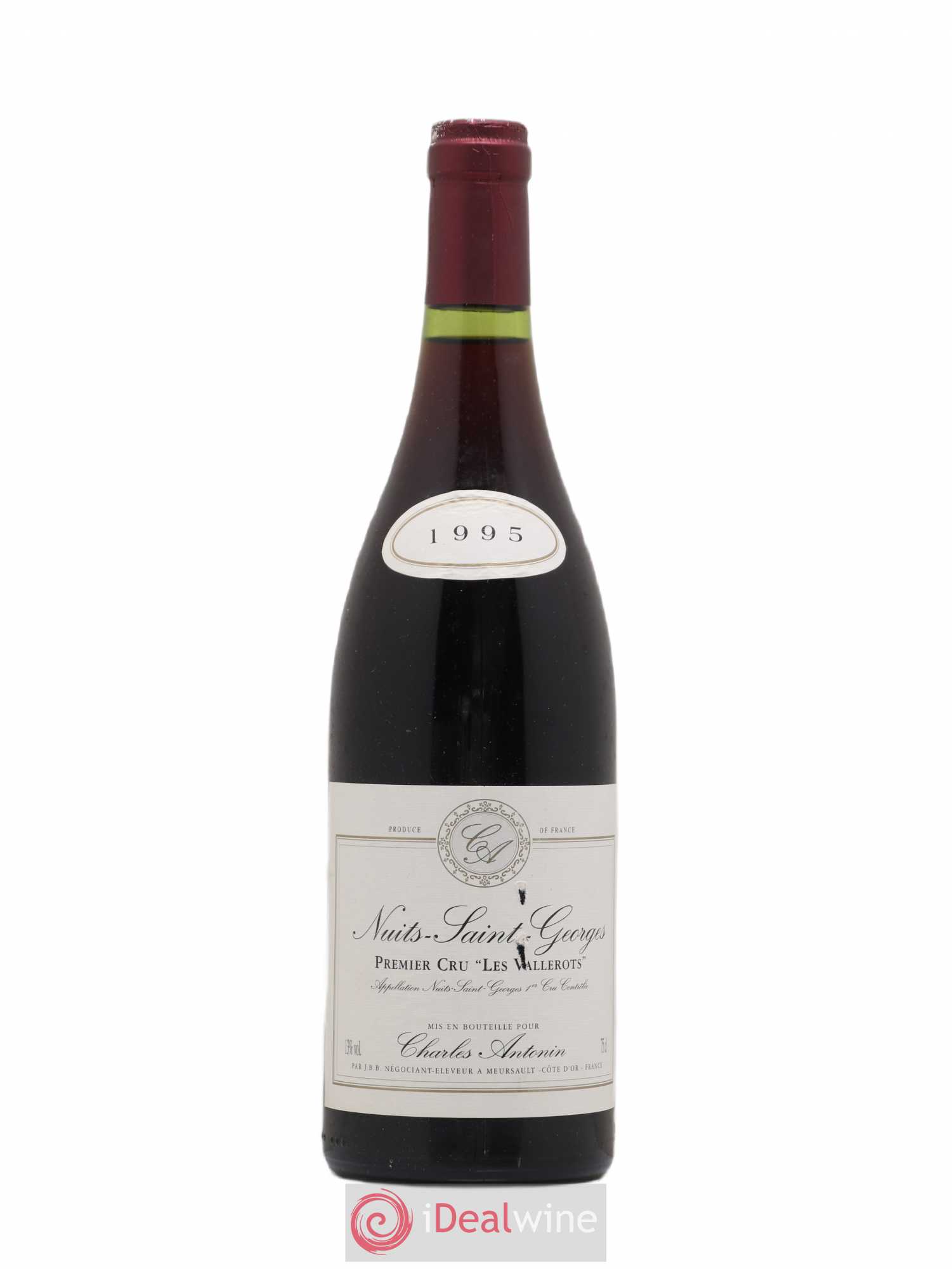 Nuits-Saint-Georges 1er Cru Les Vallerots Charles Antonin 1995 - Lot de 1 bouteille - 0