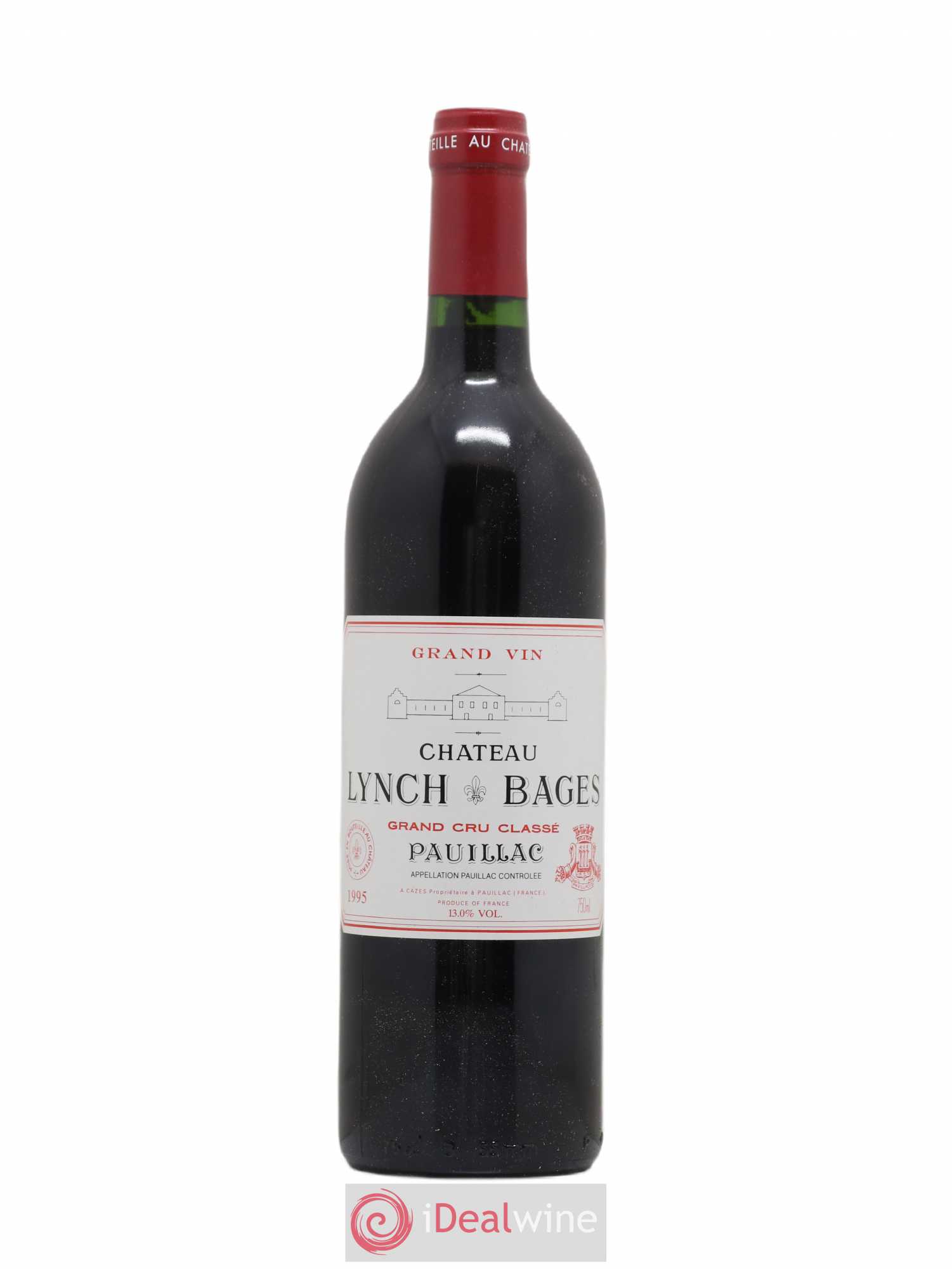 Château Lynch Bages 5ème Grand Cru Classé 1995 - Lot de 1 bouteille - 0