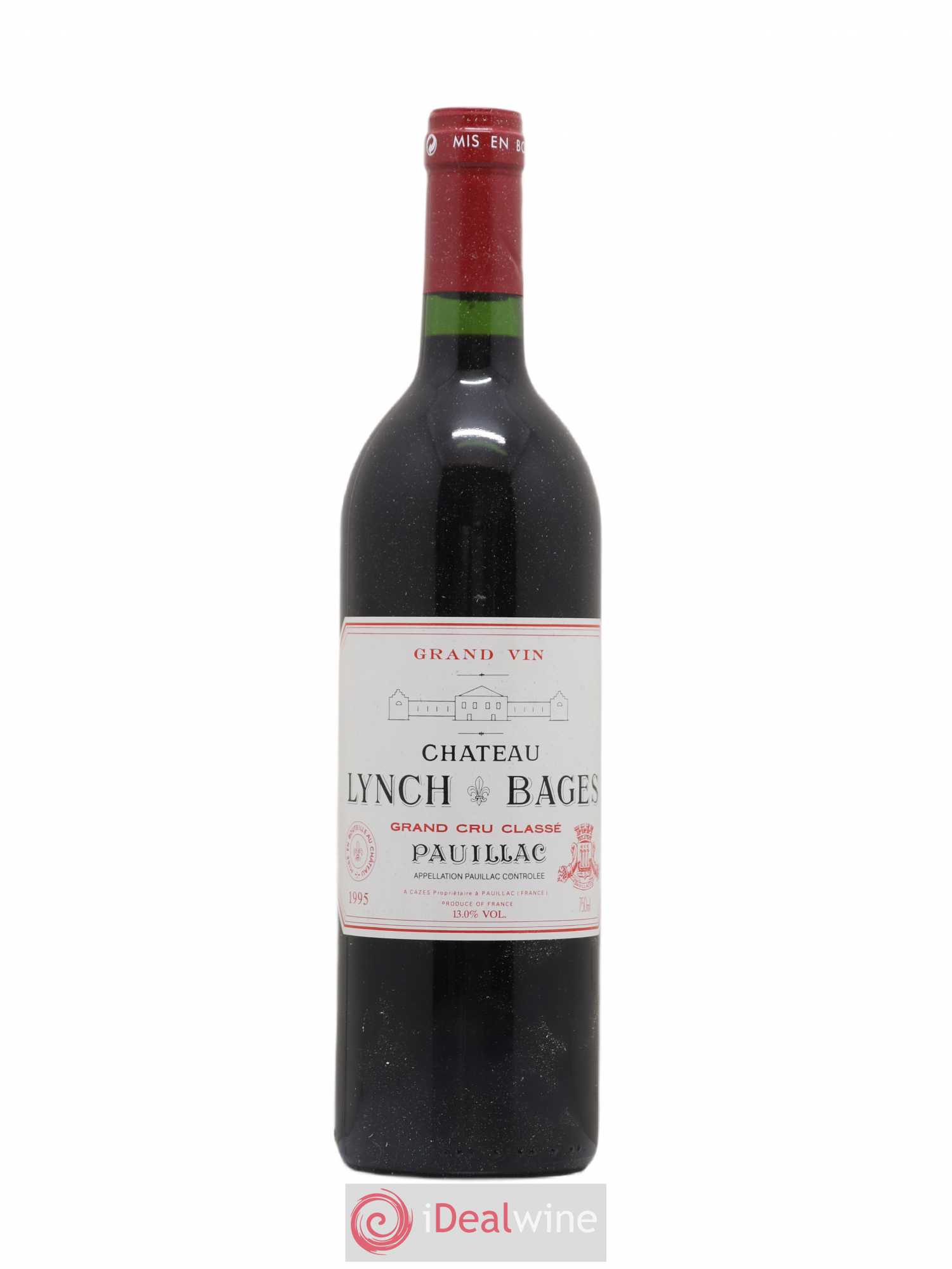 Château Lynch Bages 5ème Grand Cru Classé 1995 - Lot de 1 bouteille - 0