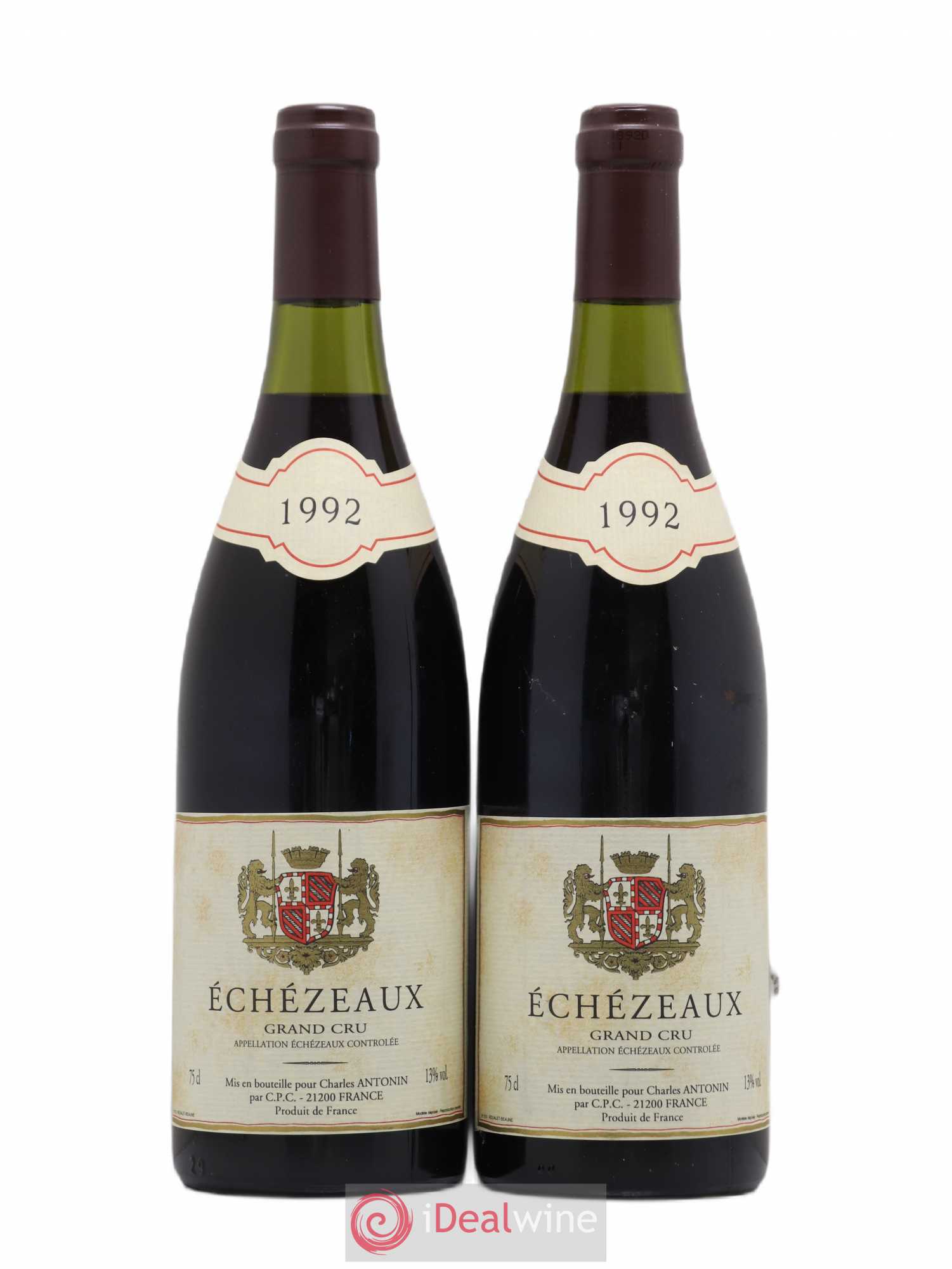 Echezeaux Grand Cru Charles Antonin 1992 - Lot de 2 bouteilles - 0