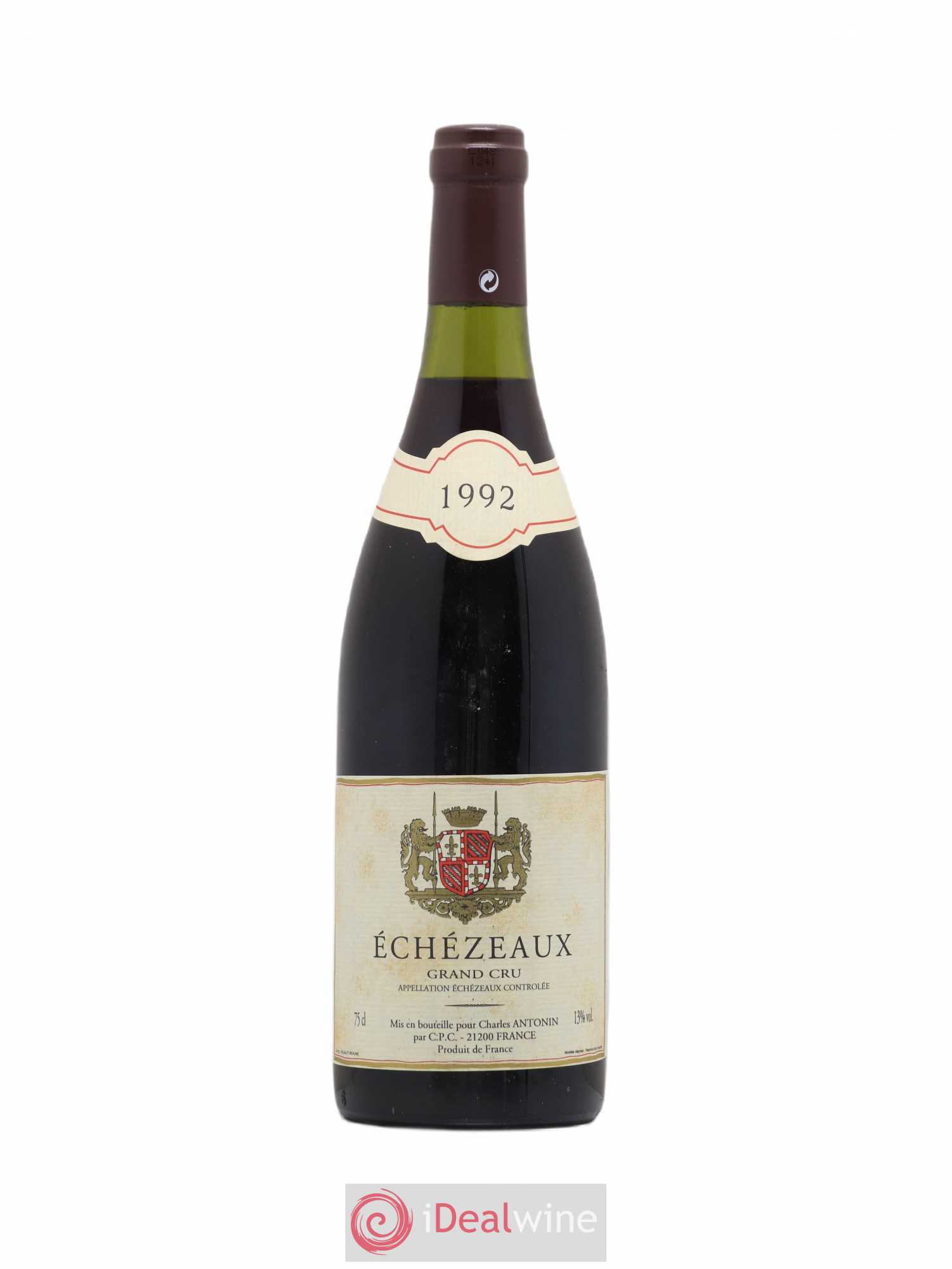 Echezeaux Grand Cru Charles Antonin 1992 - Lot de 1 bouteille - 0