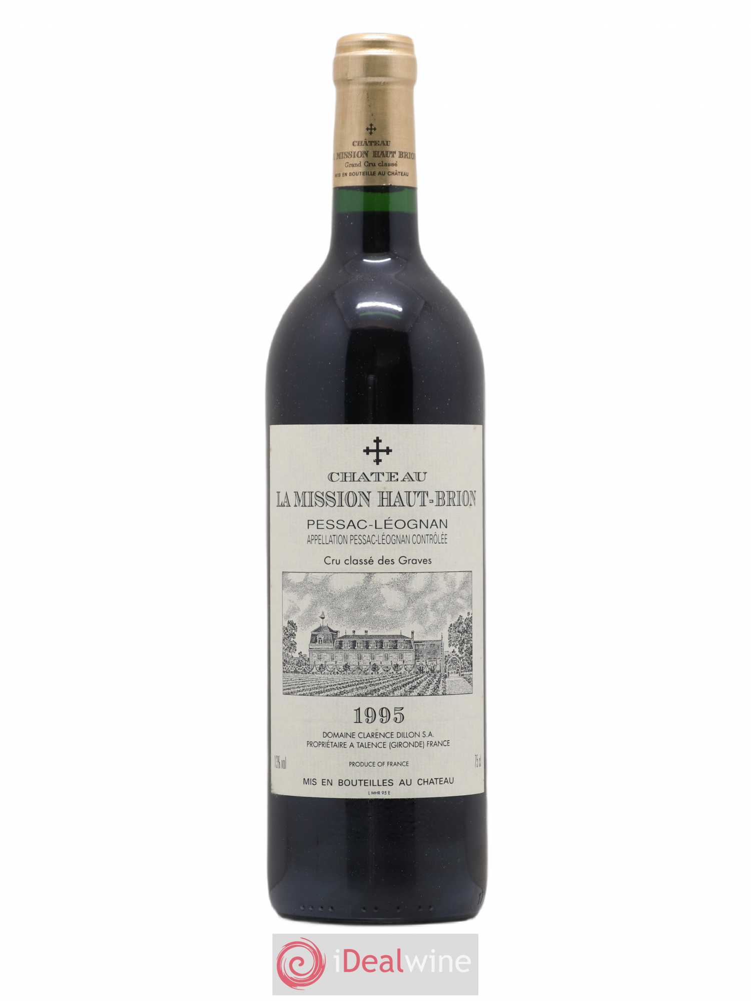 Château la Mission Haut-Brion Cru Classé de Graves 1995 - Lot de 1 bouteille - 0