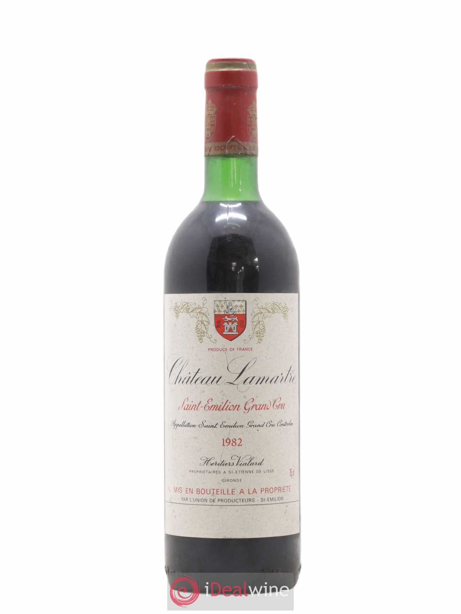 Château Lamartre 1982 - Lot de 1 bouteille - 0
