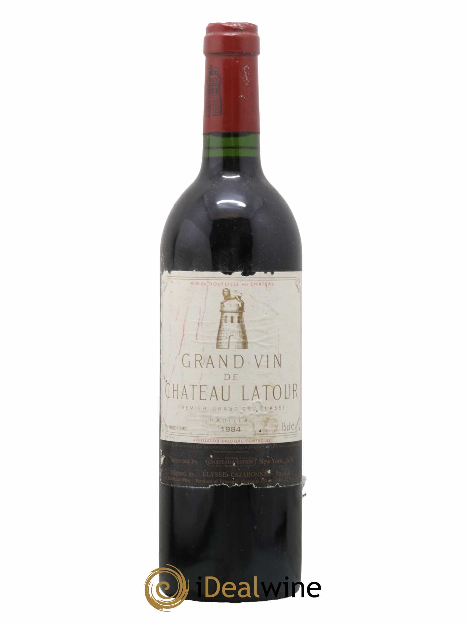 Château Latour 1er Grand Cru Classé 1984 - Lot de 1 bouteille - 0