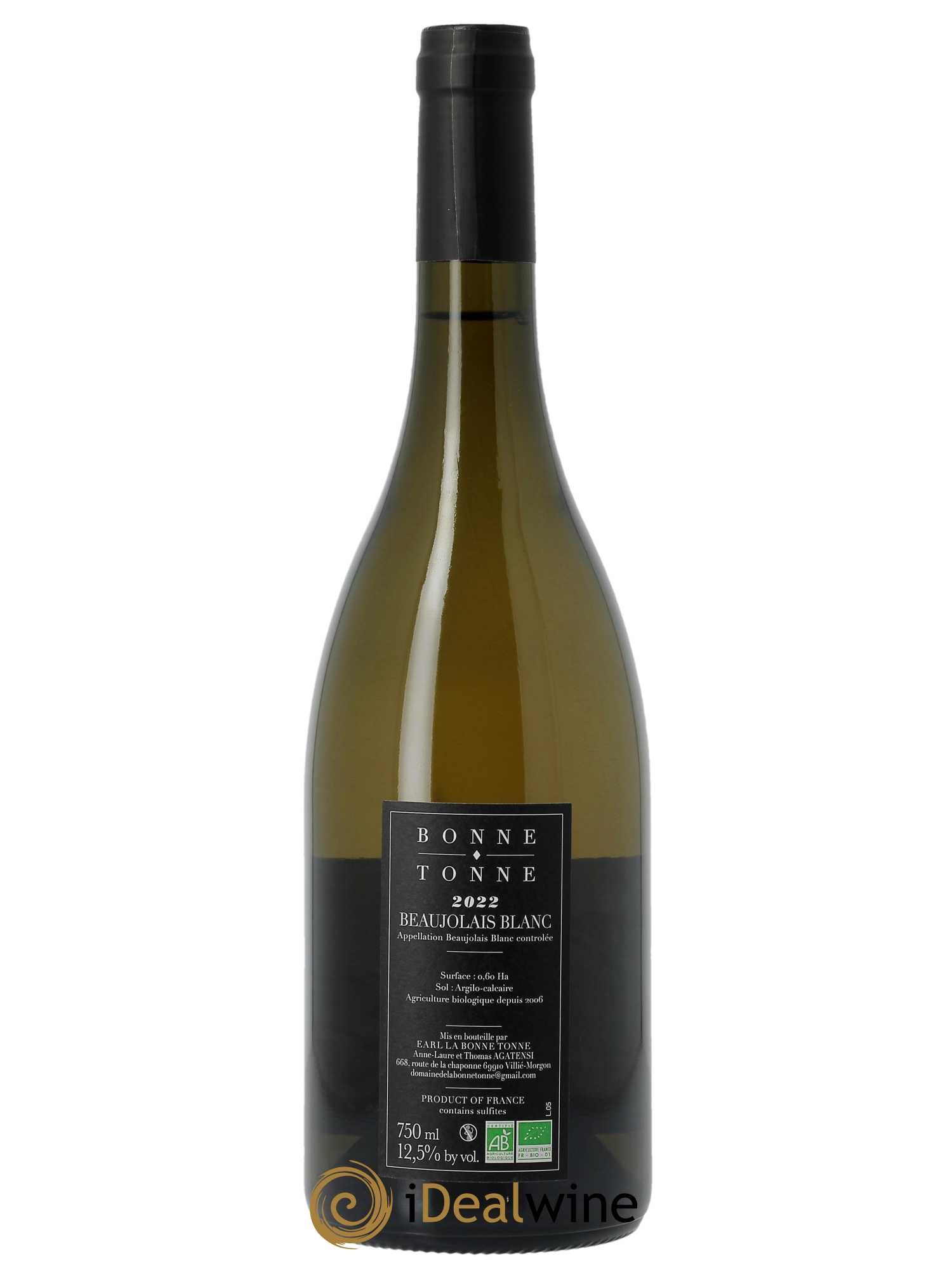 Beaujolais La Bonne Tonne 2022 - Lot de 1 bouteille - 1
